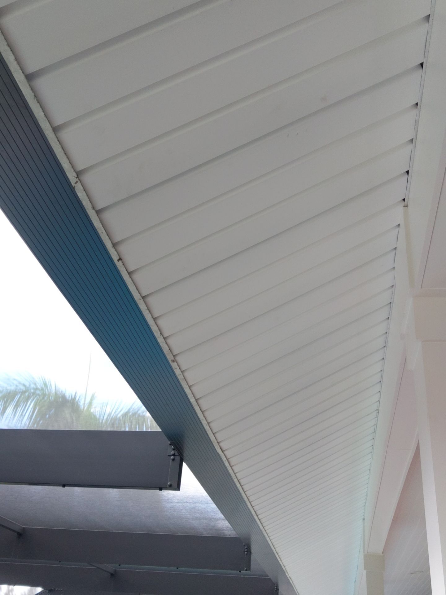 Complete Gutter System with Downspouts & Guards in Fort Myers Beach FL by Gutter Professors
