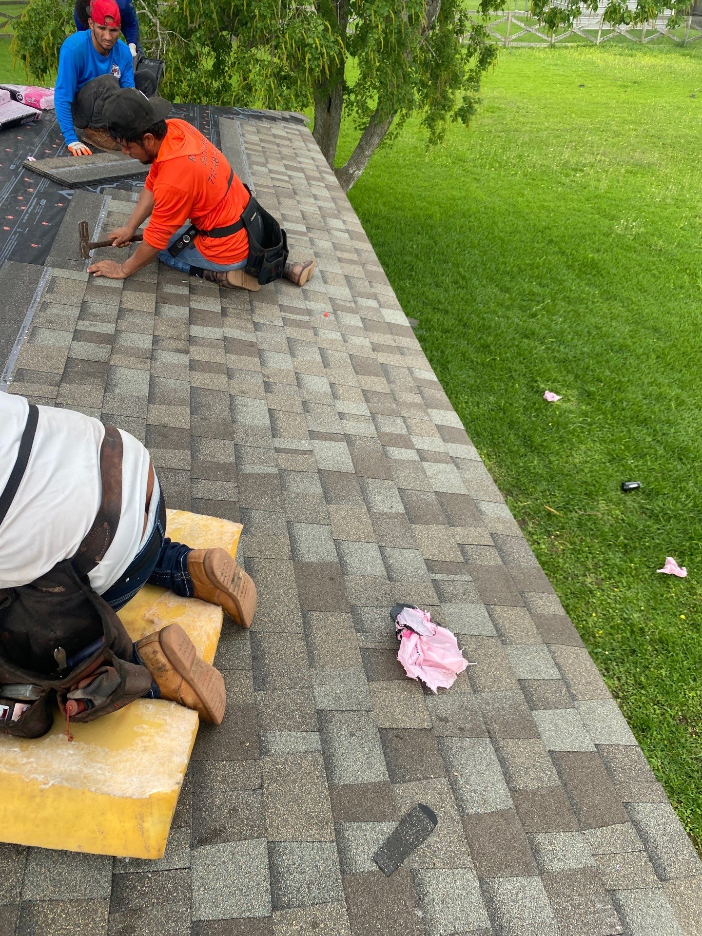Residential Roofing Installation using Owen's Corning Duration (Lifetime) Shingles by Roof Repair Company