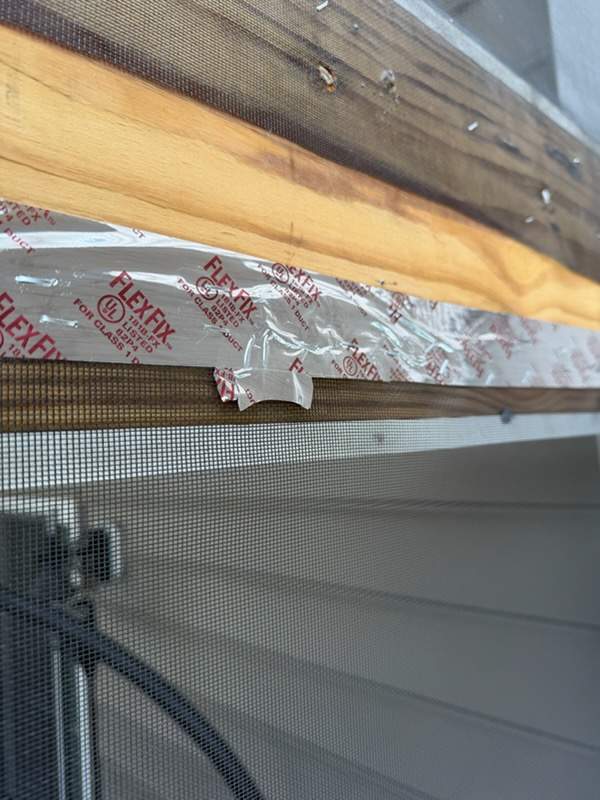 Siding Maintenance and Mesh Screen Installation by Laser Focused Solutions LLC