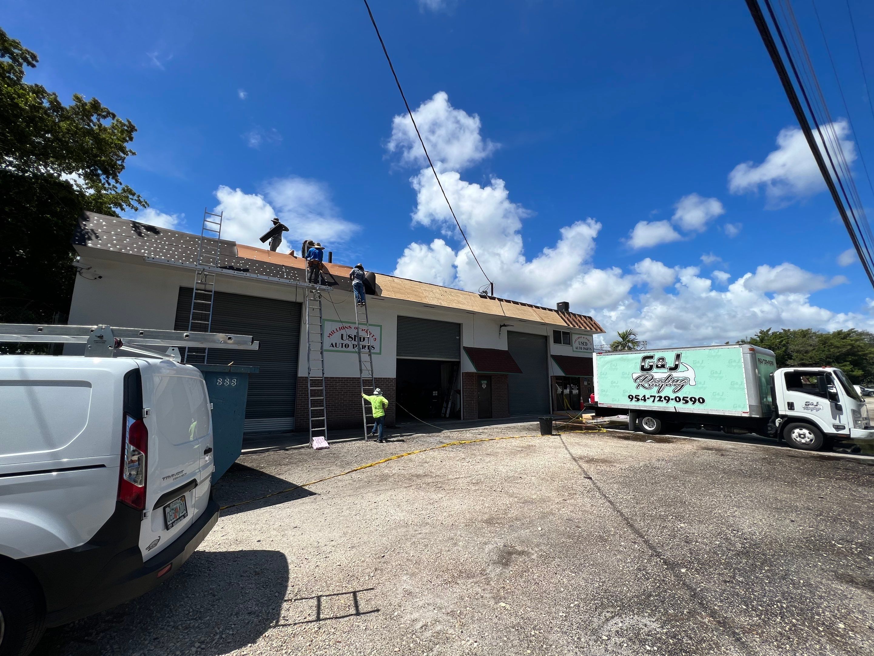 Millions Of Parts Used Auto Parts by G&J Roofing 