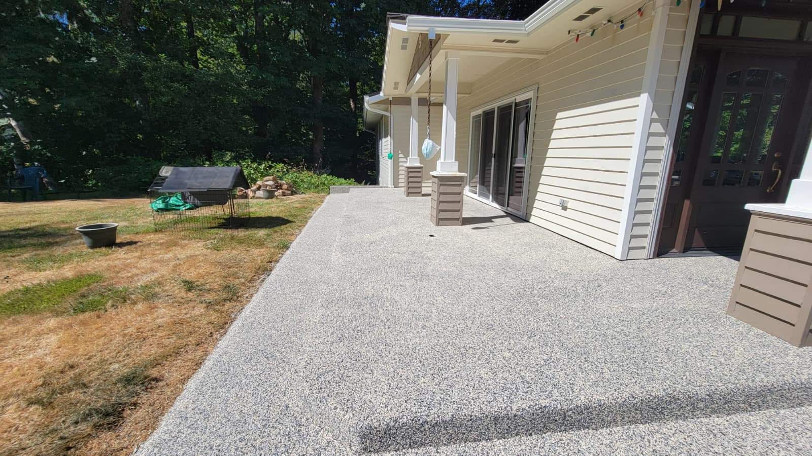 Oasis Underfoot: The Burj Inspired Vuba Transformation by Concrete Coating Experts Inc.