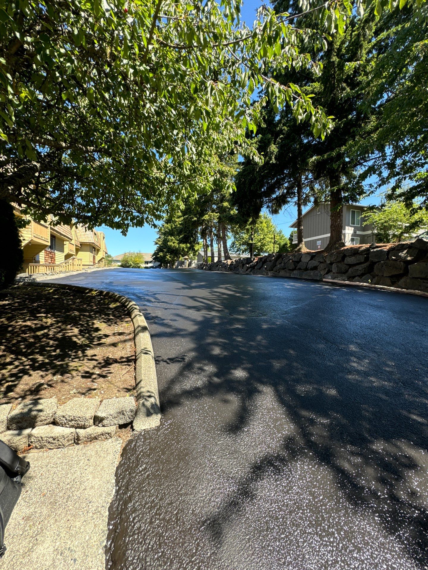 Dana | Sealcoat Parking Lot   by Jireh Asphalt & Concrete Inc 