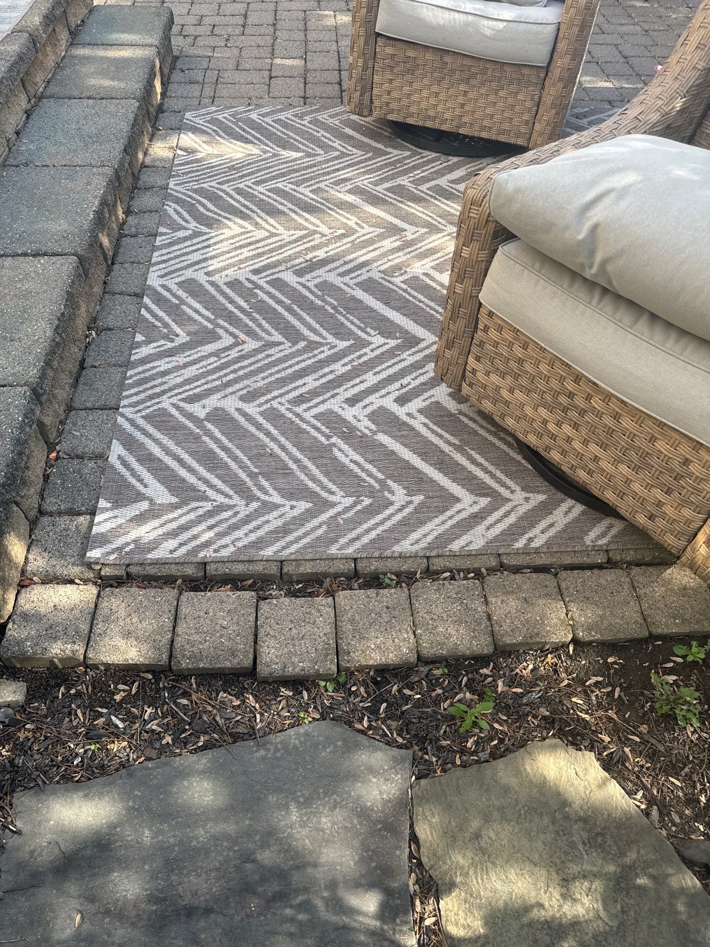 Backyard Retreat: Techo-Bloc Patio + Firepit Lounge by Saylor’s Lawn & Landscape