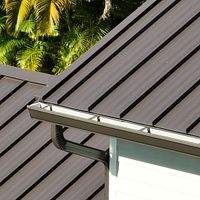24ga 1.5" Snap-Lock Dark Bronze by Total Roofing System The Metal Roof Experts
