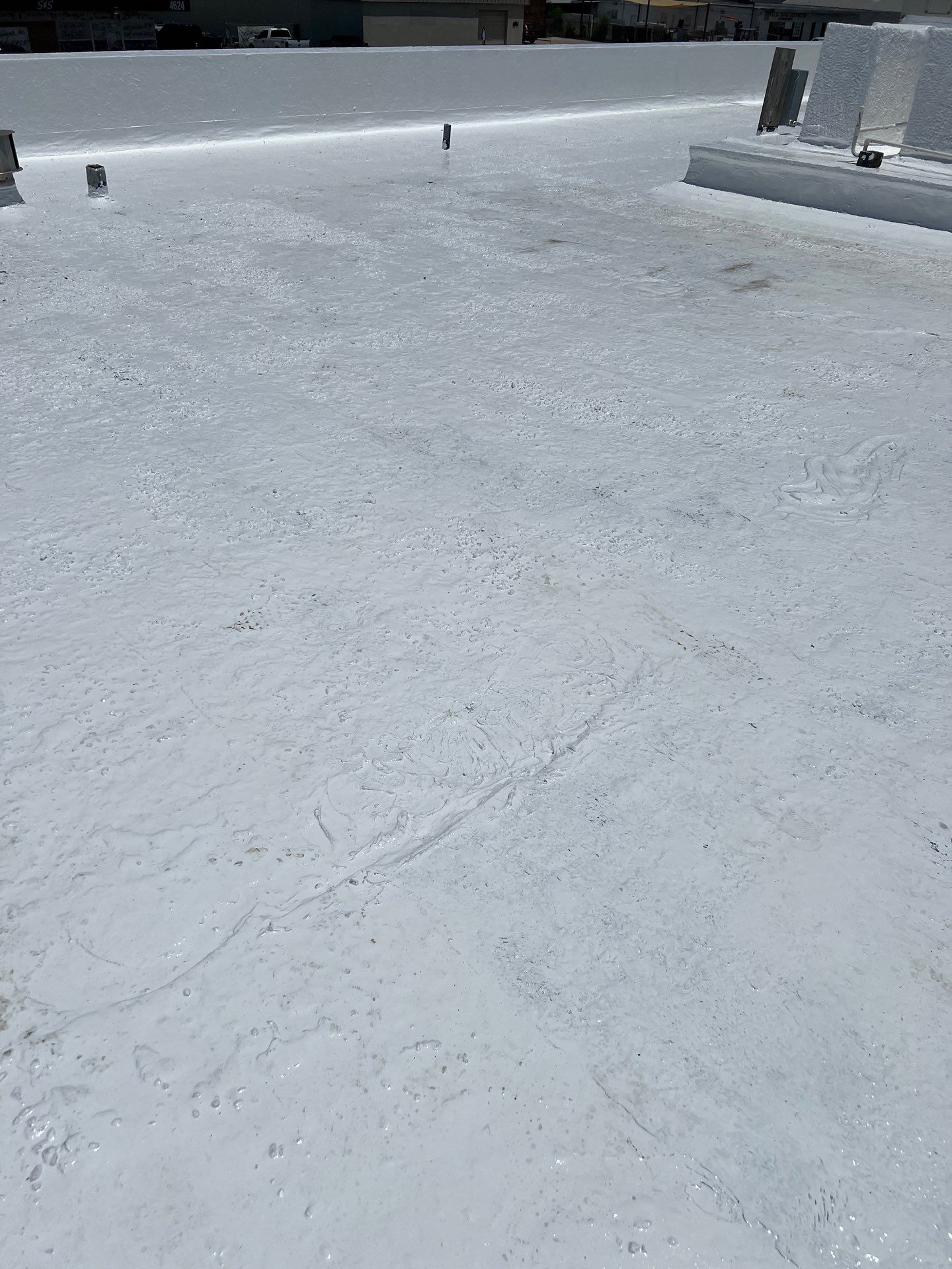 Dirty leaking Gravel Roof by Bayfront Roofing and Construction
