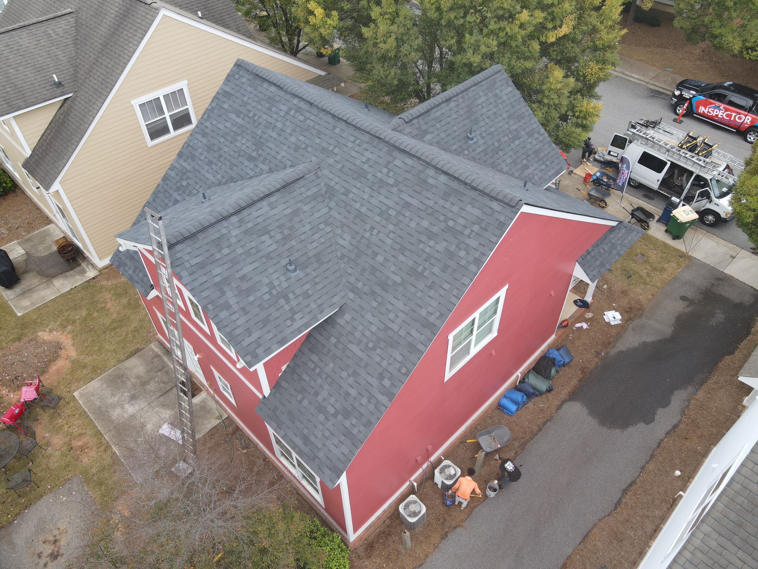 Residential Roofing Installation using Owens Corning by Inspector Roofing and Restoration