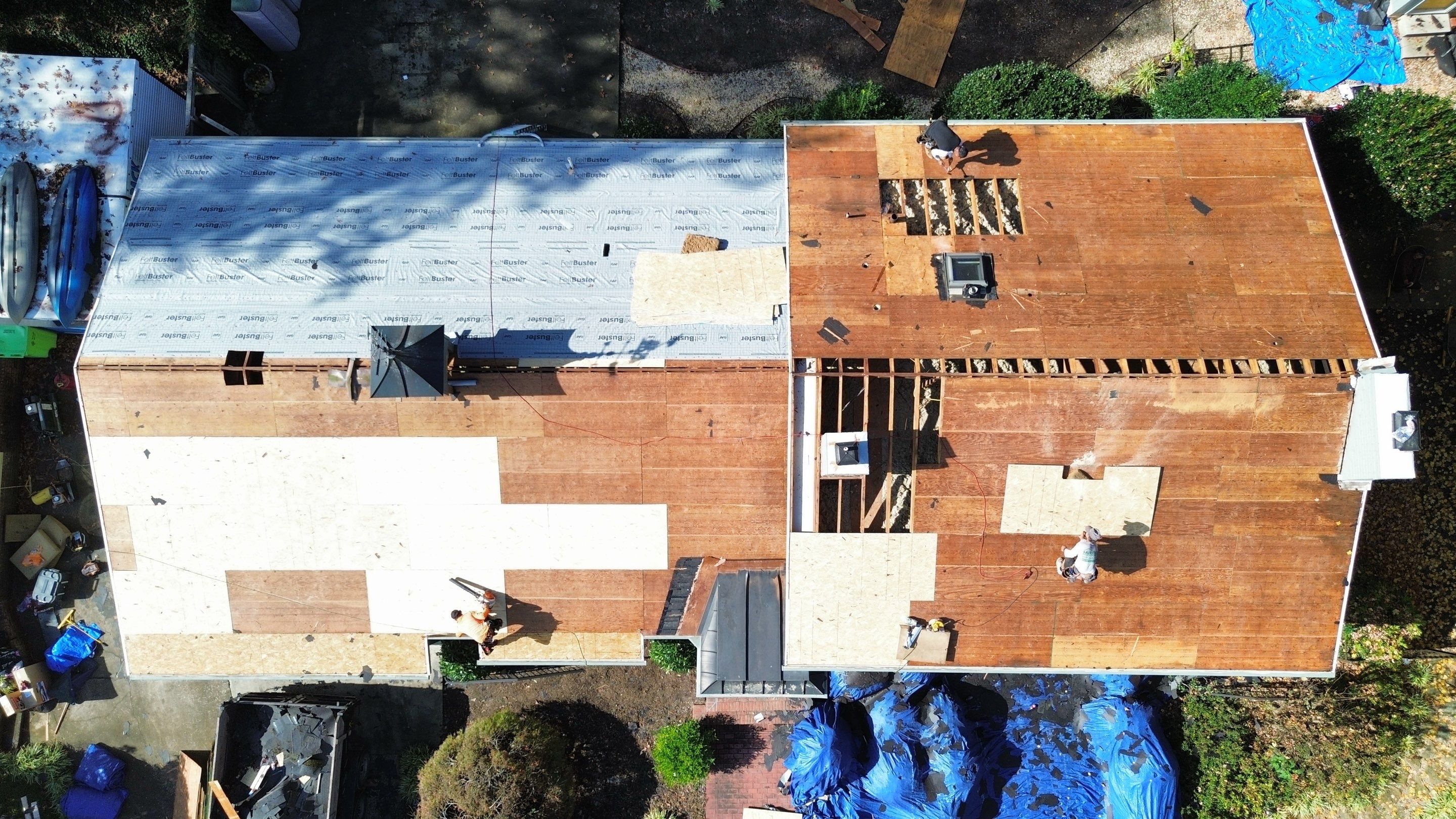 GAF HDZ Charcoal by Skybird Roofing