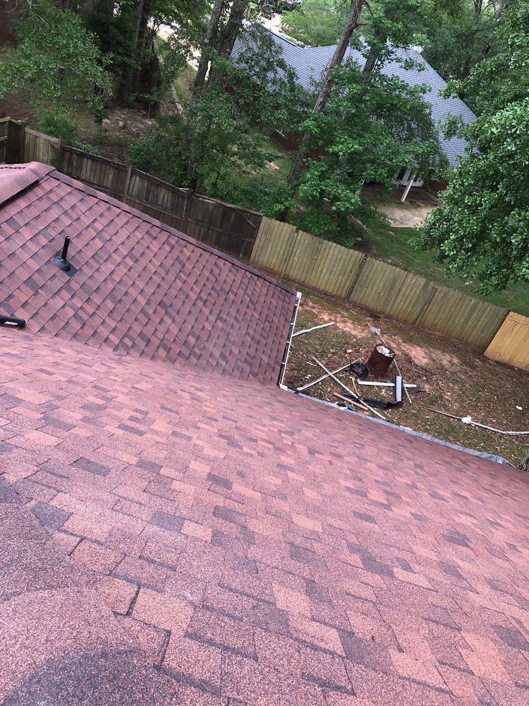Residential Roofing Installation using Roof Replacement by American Roofing & Construction LLC