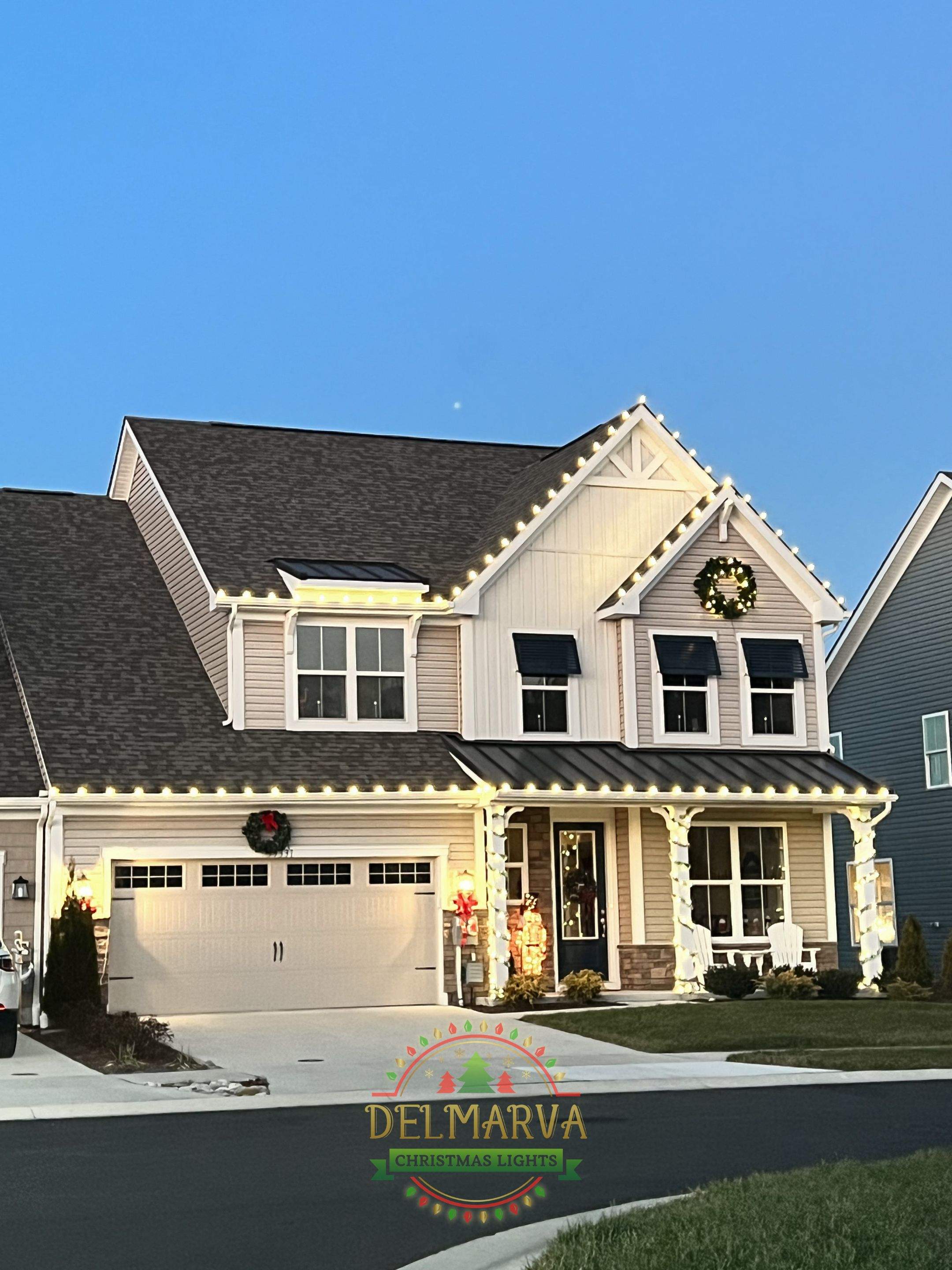Christmas Lights by Clean Power Wash LLC