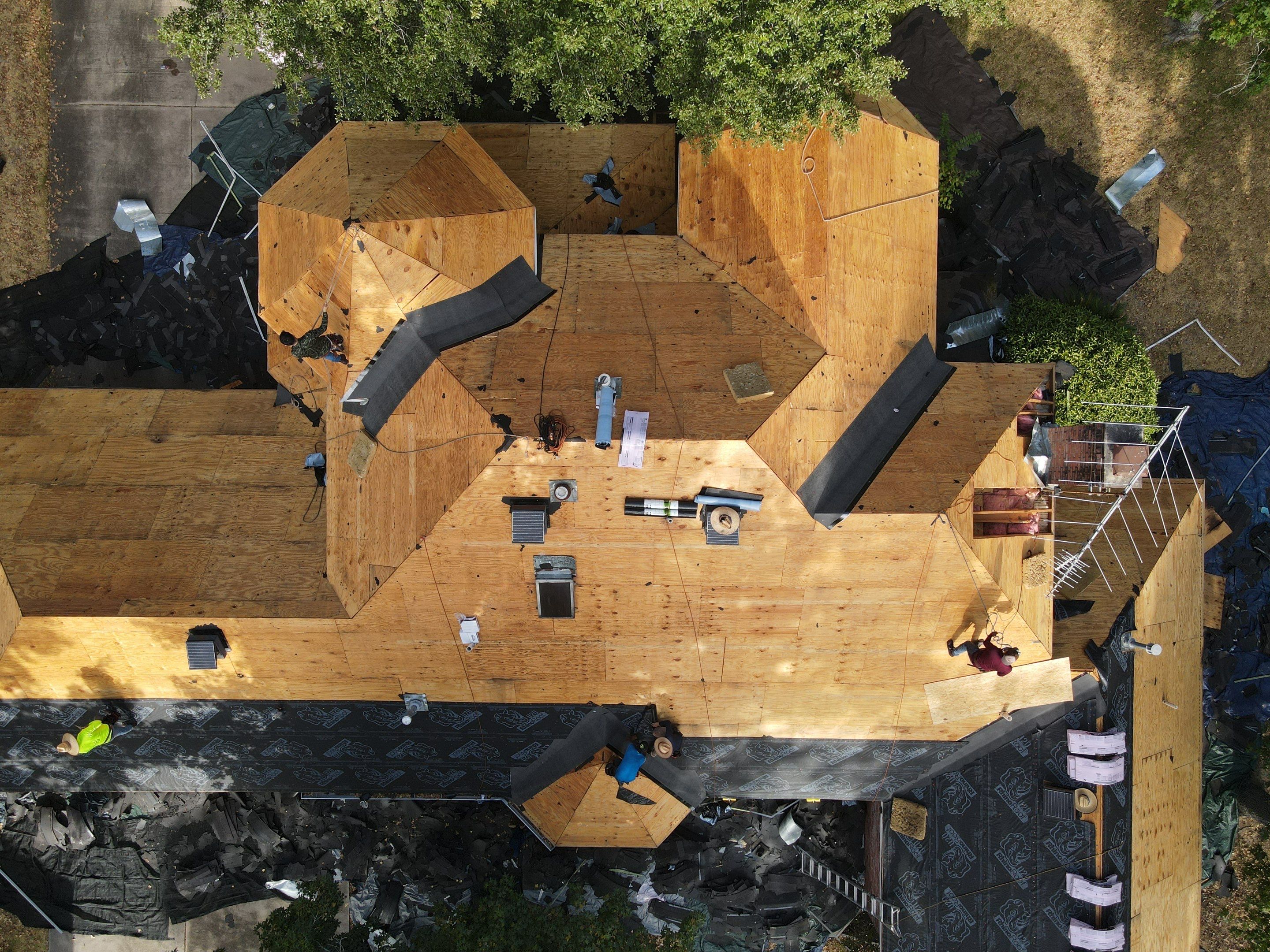 Residential Roofing Installation using Owen's Corning by Roof Concepts Construction