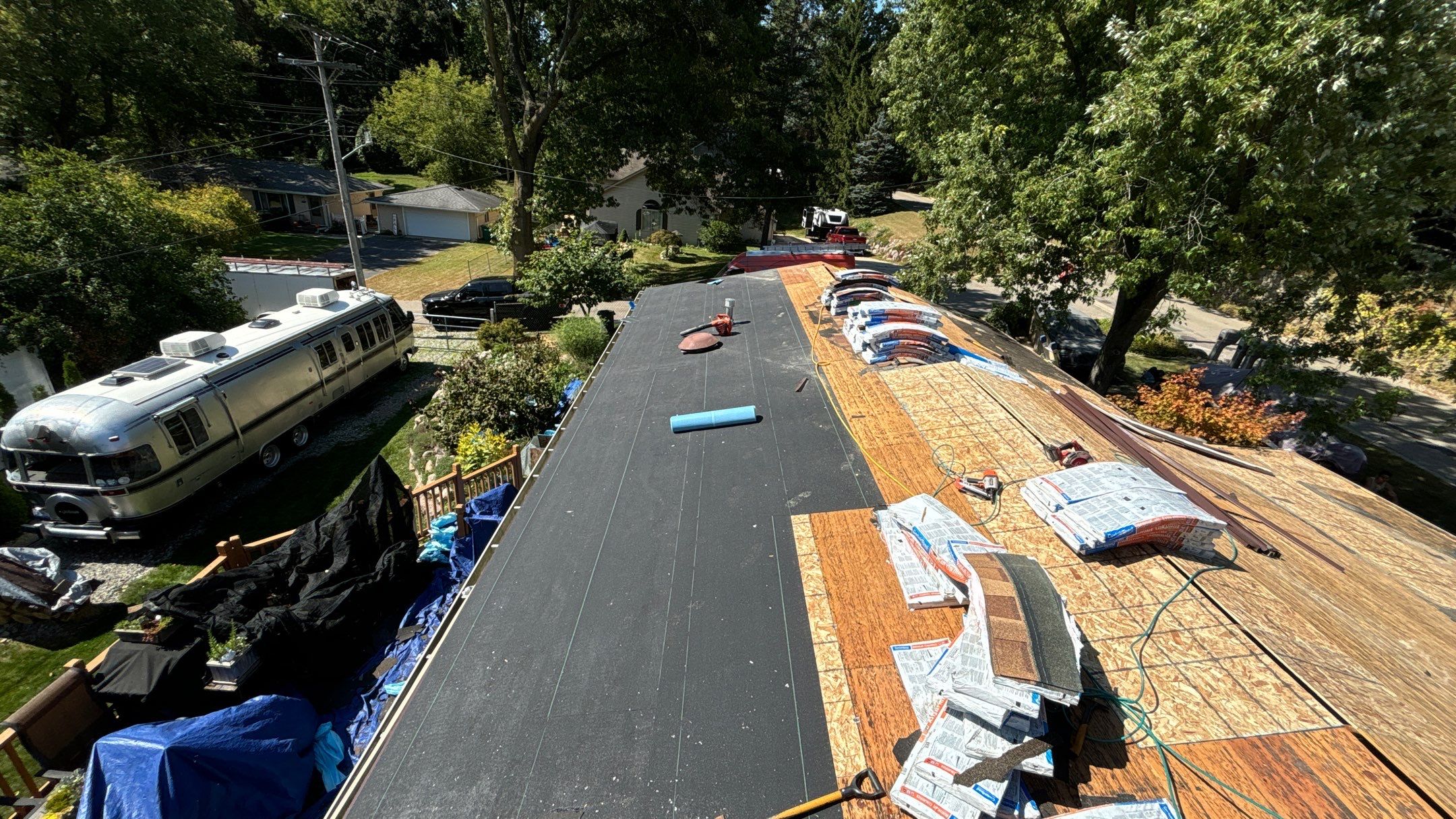 Roof Replacement using CertainTeed Landmark by 180 Contractors