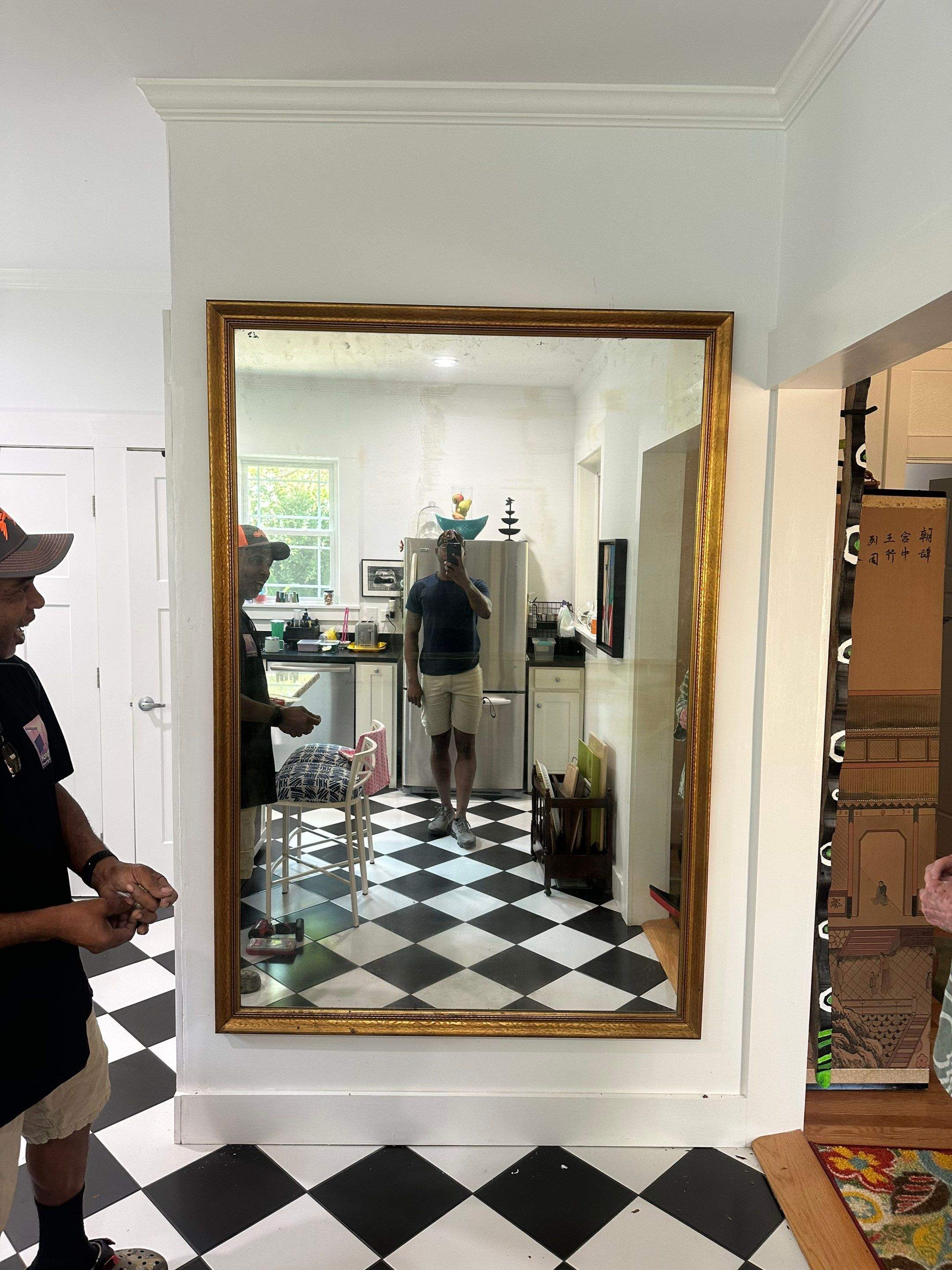 Art & Mirror Hanging Projects by Hangman Mounting & Installation 