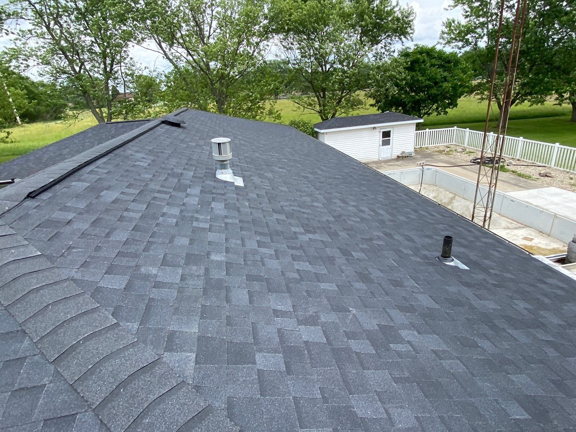 Project in Muncie, IN by Rodeffer Roofing INC