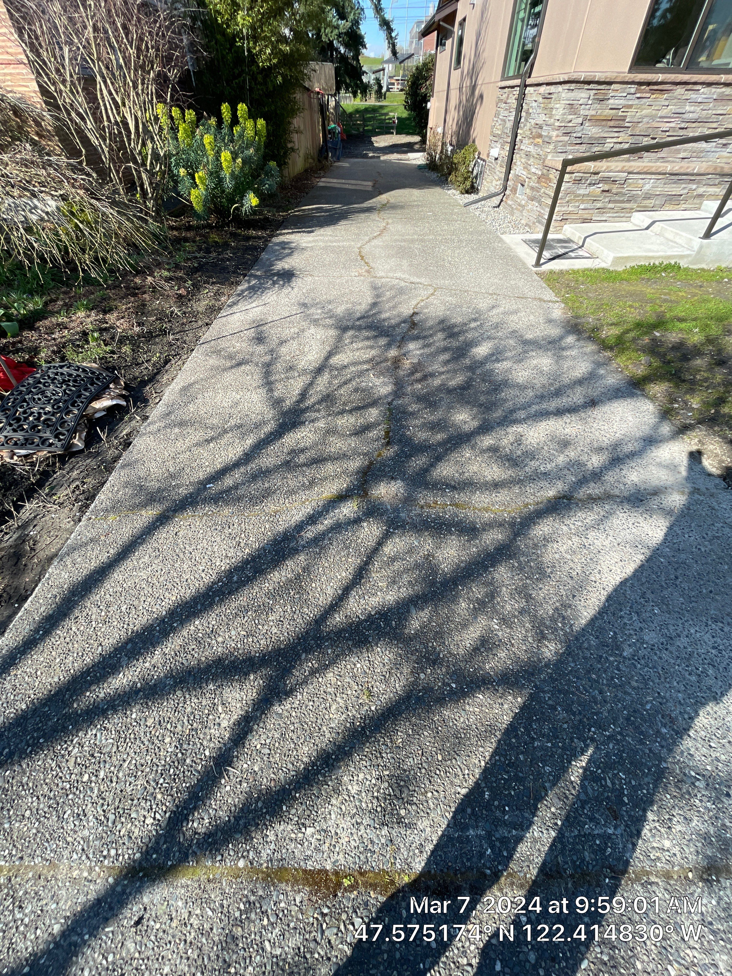 Ron | Pervious Concrete Driveway  by Jireh Asphalt & Concrete Inc 