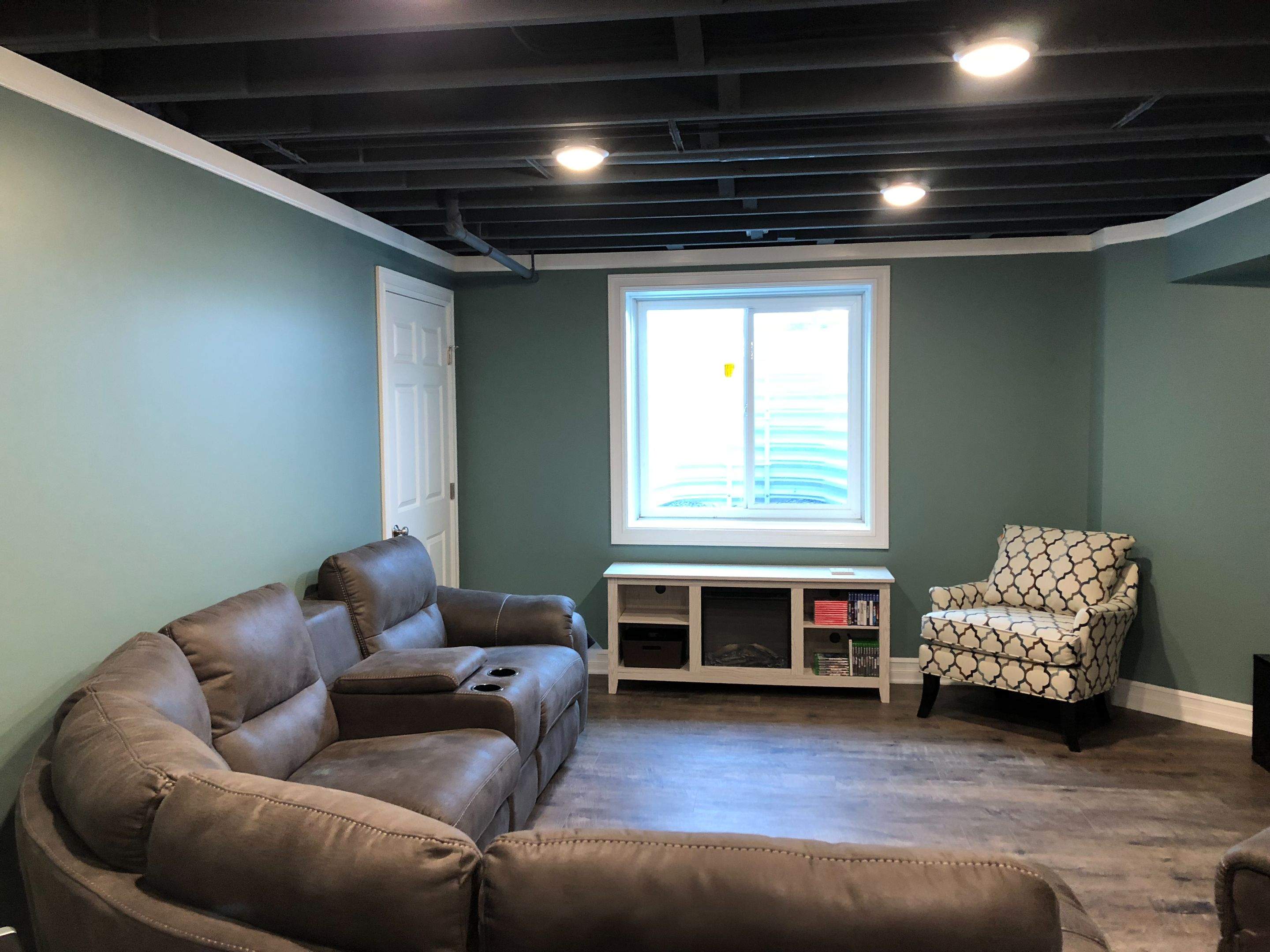 Basement Remodel by Ivy Lea Construction