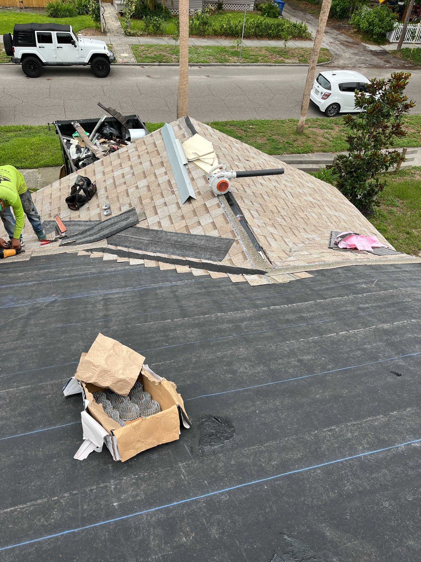 Project in St. Petersburg 33704 by Mitchell Roofing Company LLC 