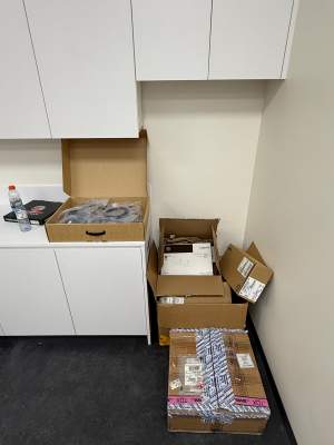 Structured cabling installation by CimaSolutions