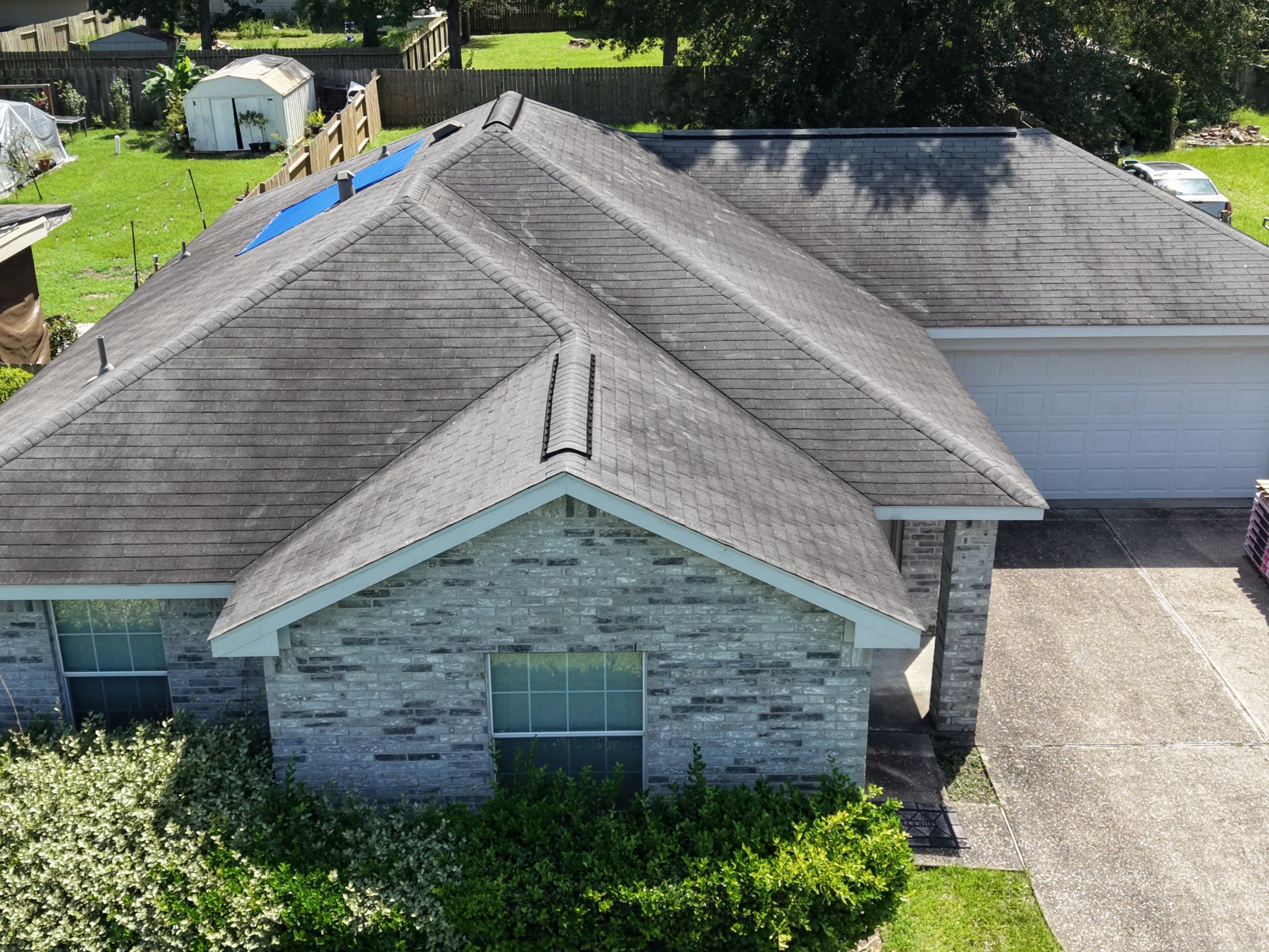 Owens Corning Duration Shingle Roof Replacement in Willis, Texas by Abbott Roofing Company