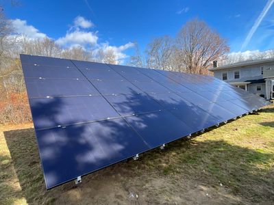 Ground Mount Installation in Connecticut
