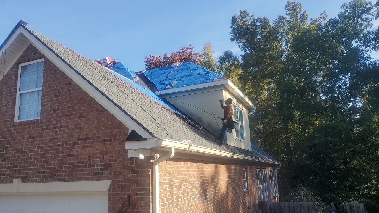 Residential Roofing Installation using Owens Corning by Inspector Roofing and Restoration