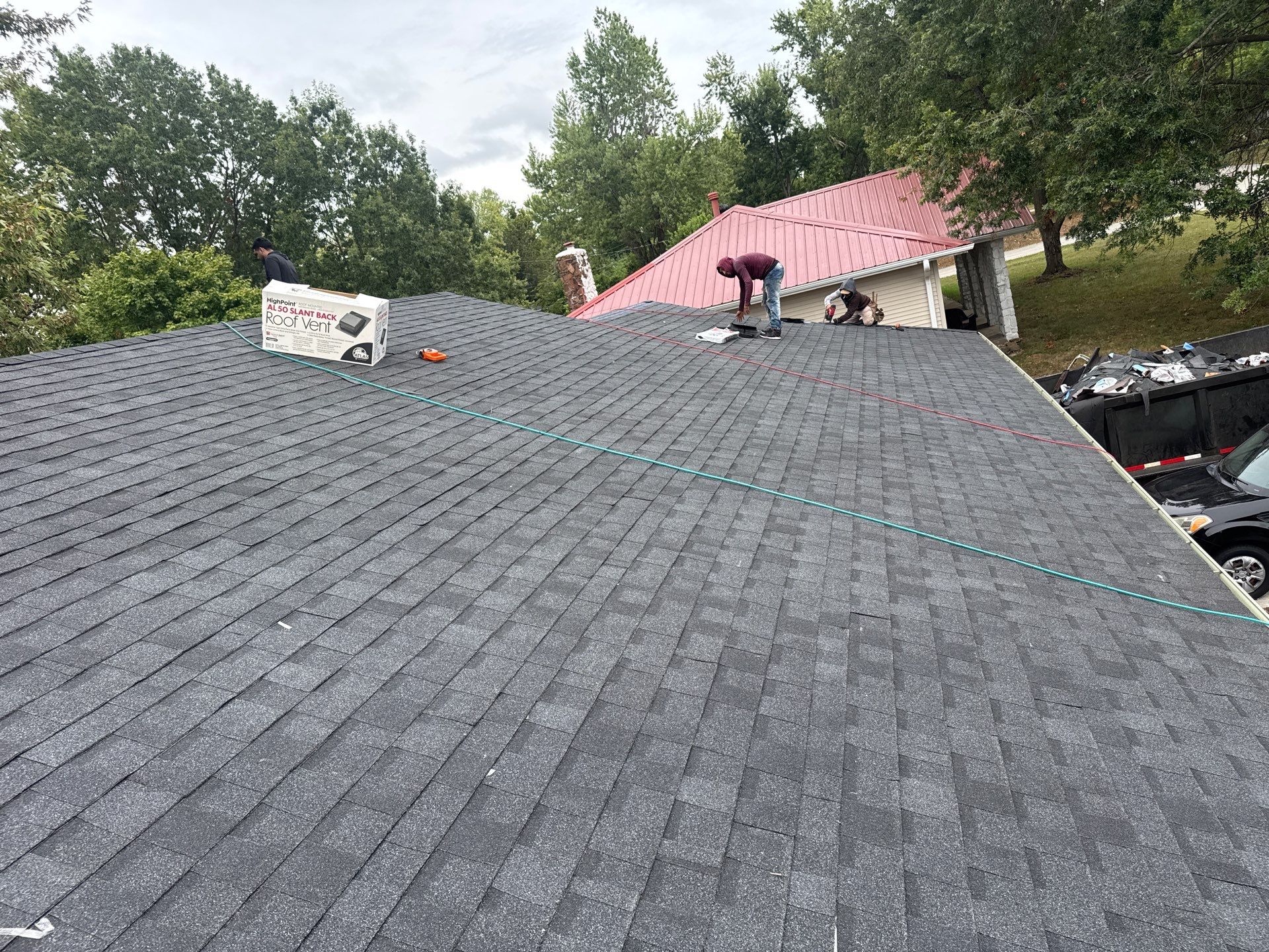 Residential Roofing Install - Atlas Pinnacle Pristine Shingle - Color Black Shadow by Titan Commercial & Residential Roofing 