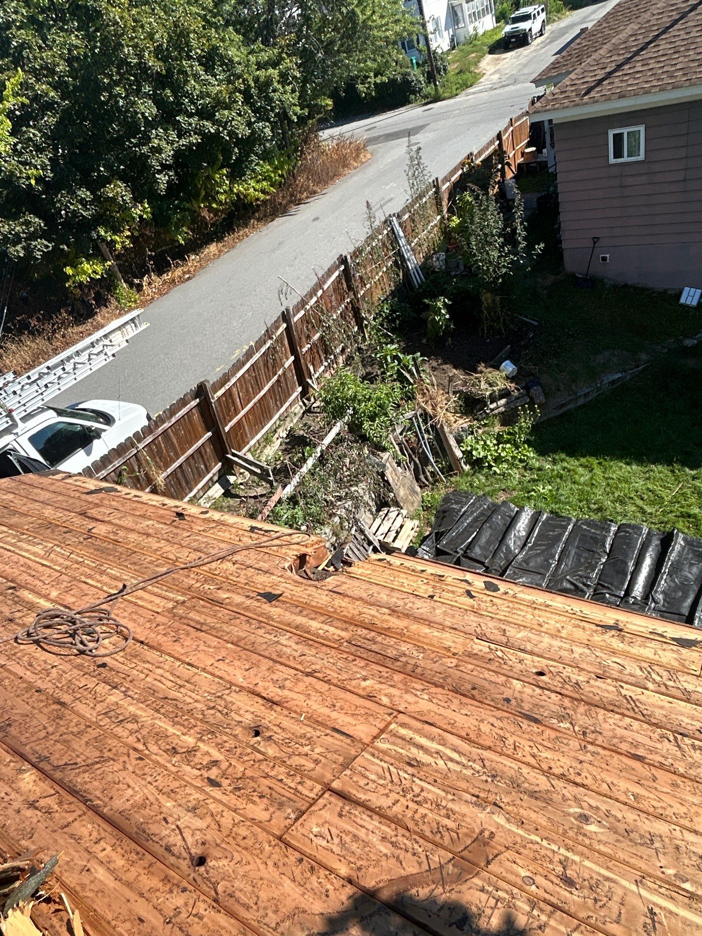 Garage Roof Replacement & Trim Repair by Mighty Dog Roofing of Greater Middlesex County