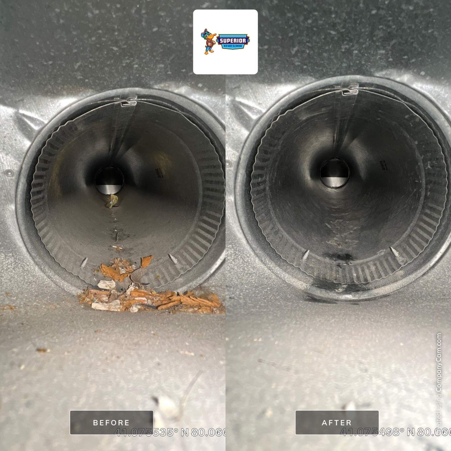 Air Duct Cleaning With a Vacuum Truck in Slippery Rock, PA by Superior Air Duct Cleaning