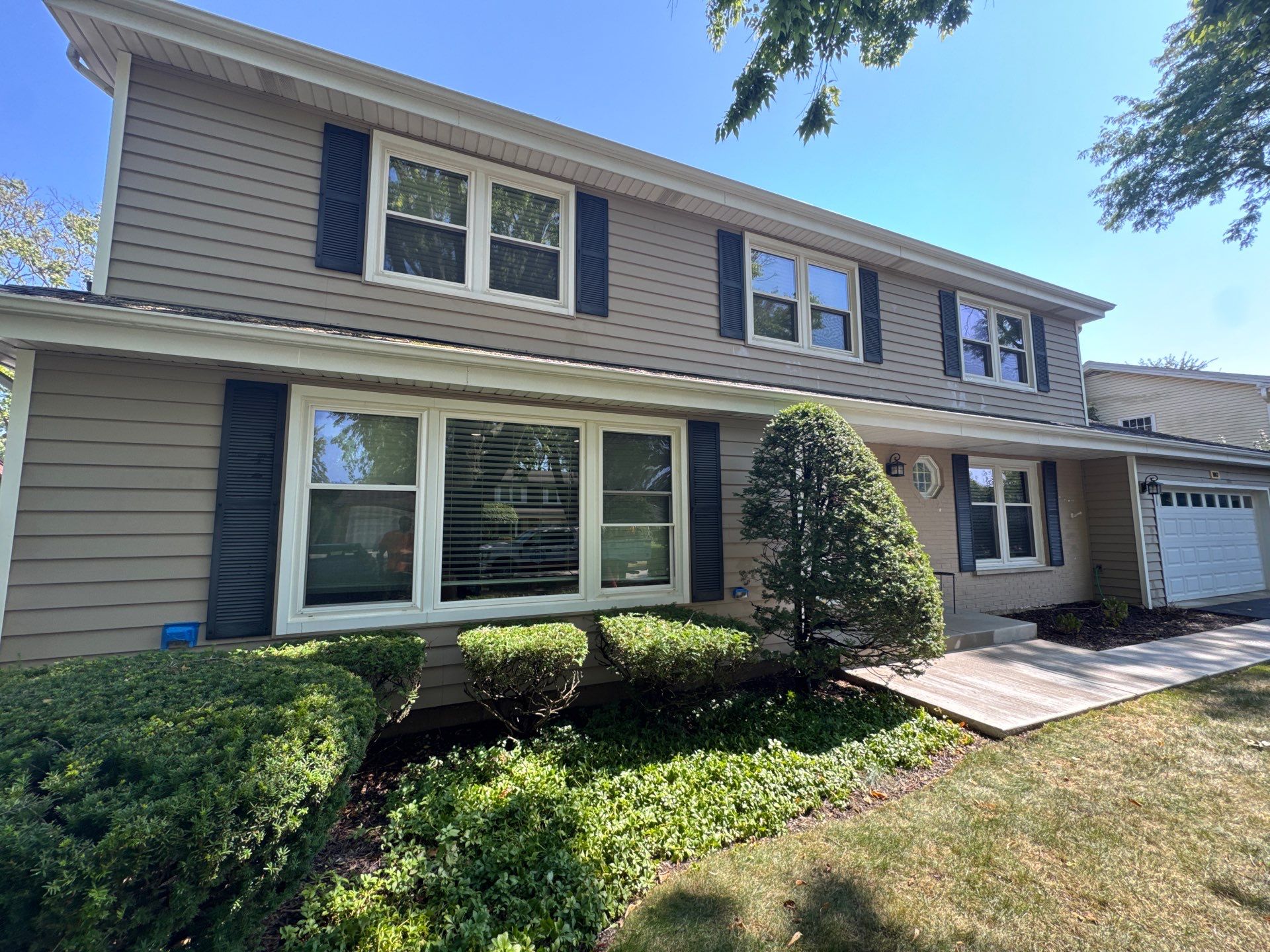 Exterior House Soft Washing by Northern Power Washing LLC.