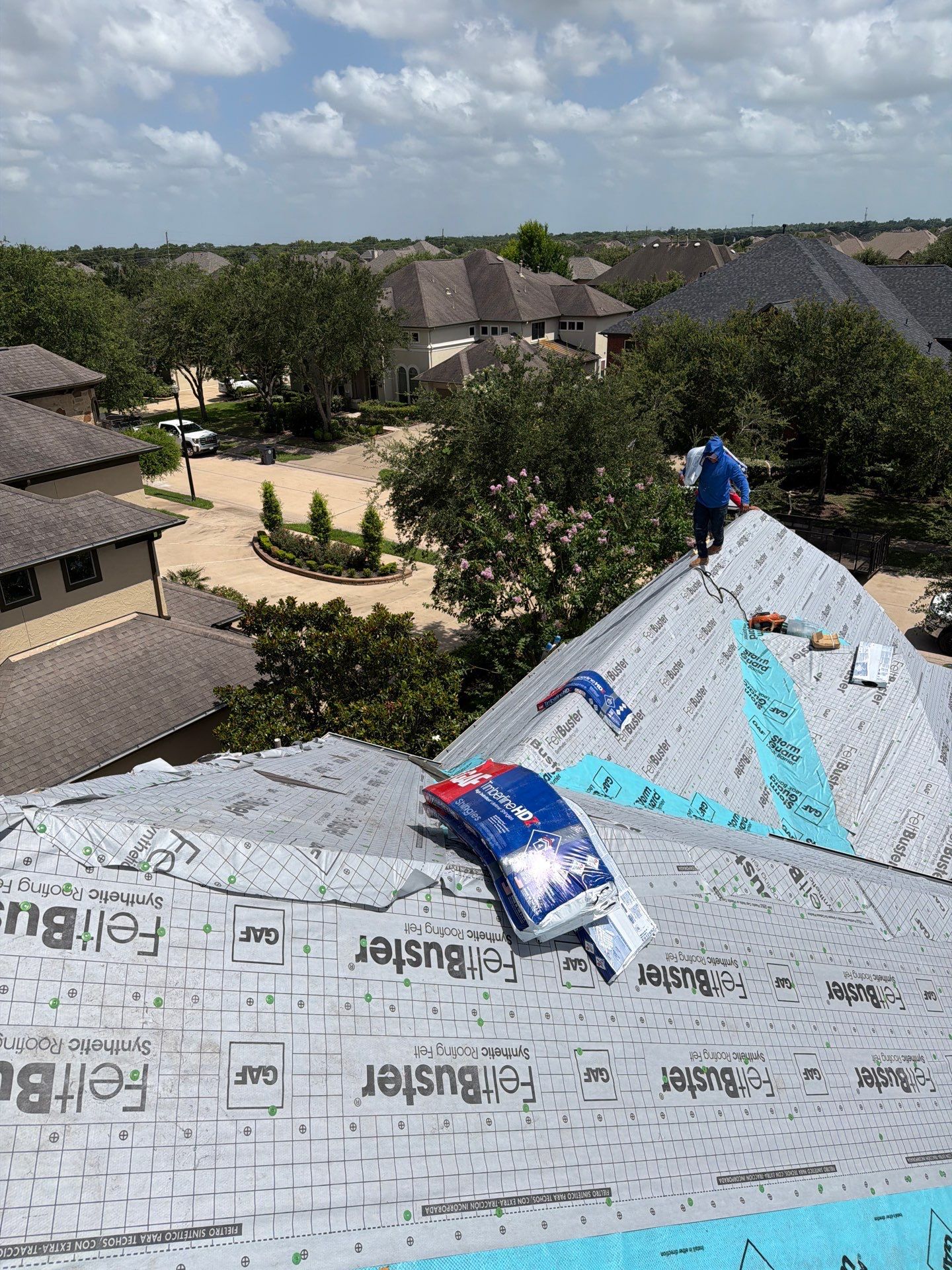 Roof Replacement in Sugar Land TX by Roof Repair Company