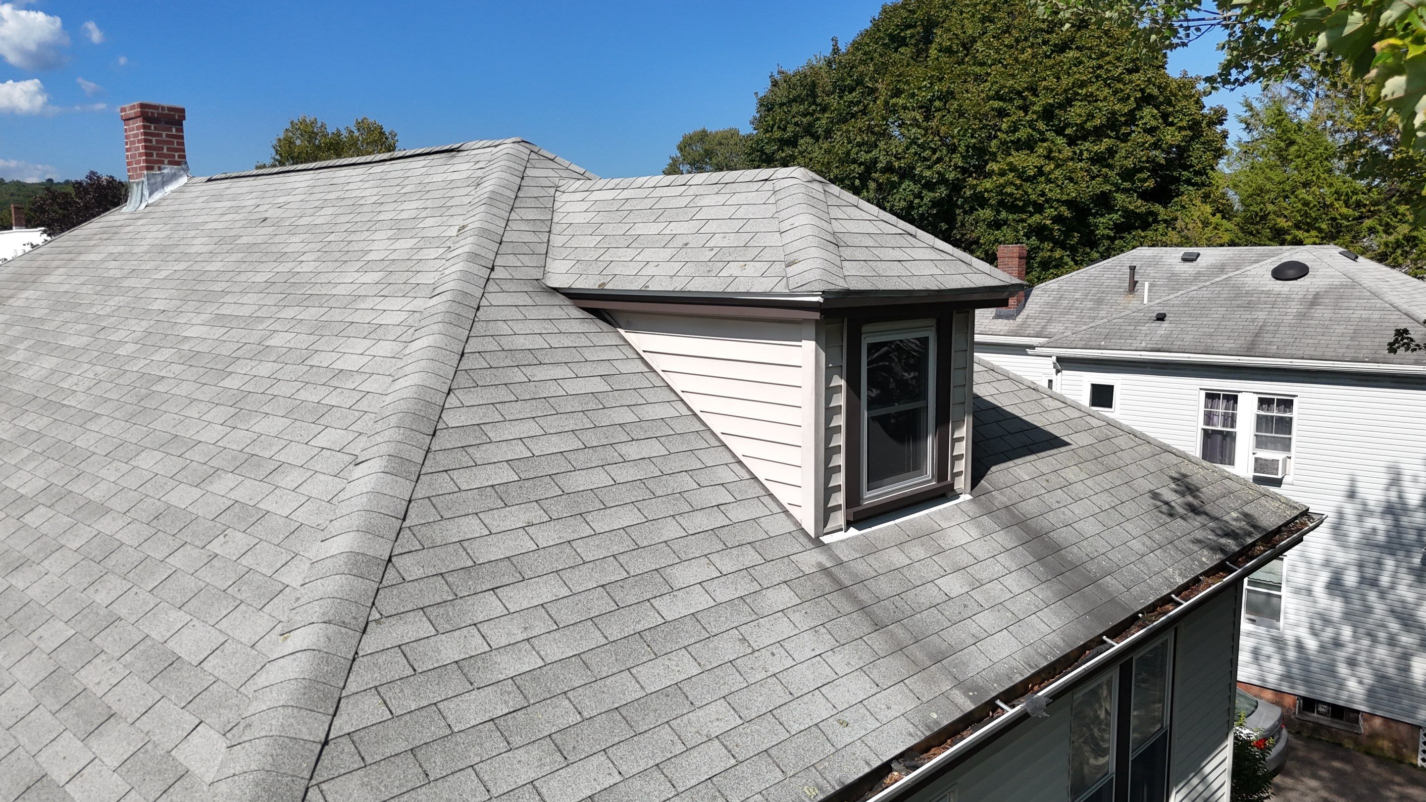 Roof & Gutter Replacement – Belmont, MA by Mighty Dog Roofing of Greater Middlesex County