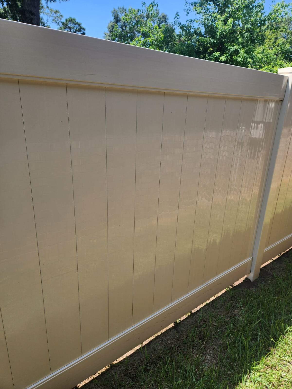 Fence Soft Wash by College Bros Outdoor services