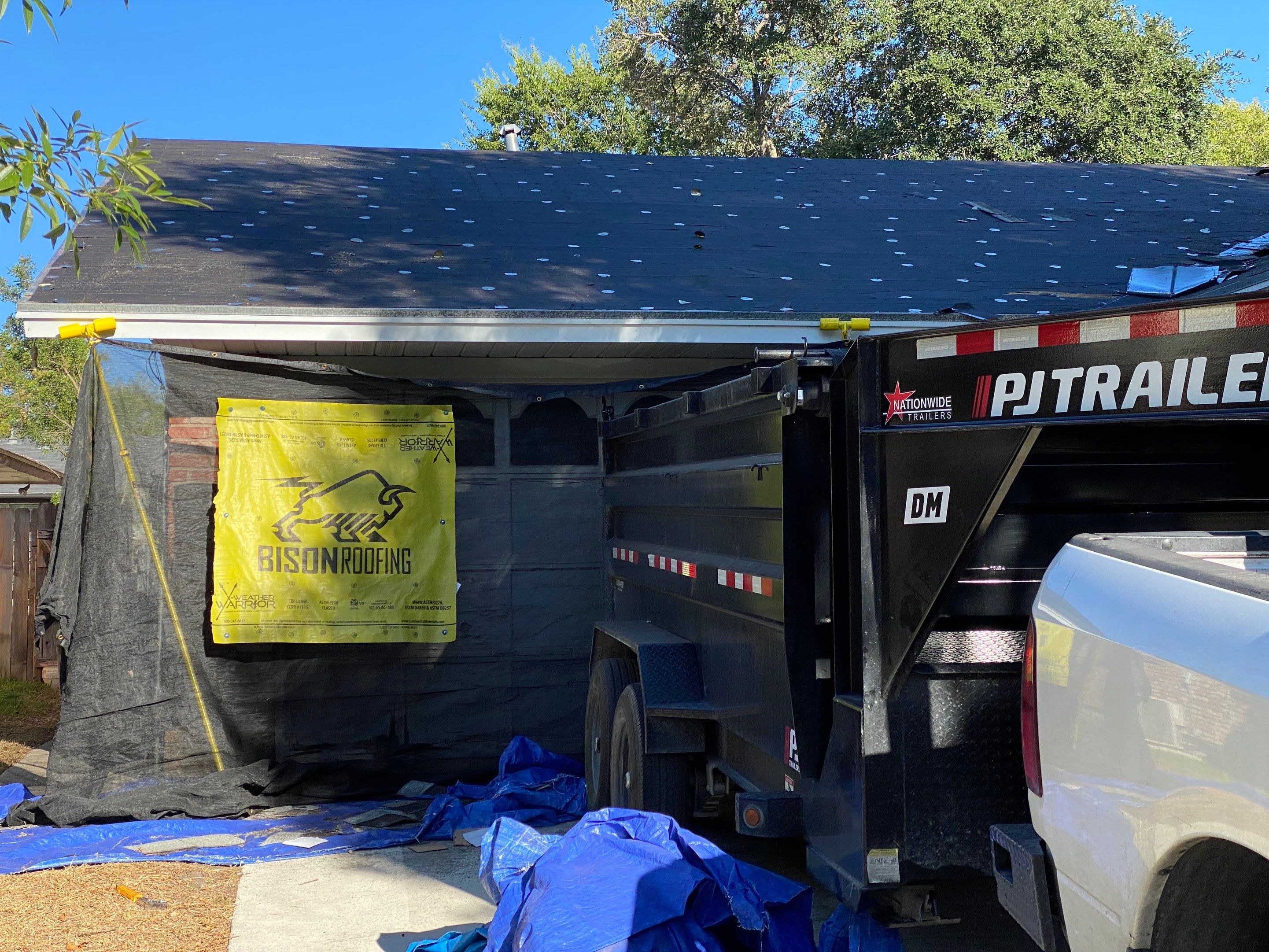 San Antonio Roof Project by Bison Roofing  