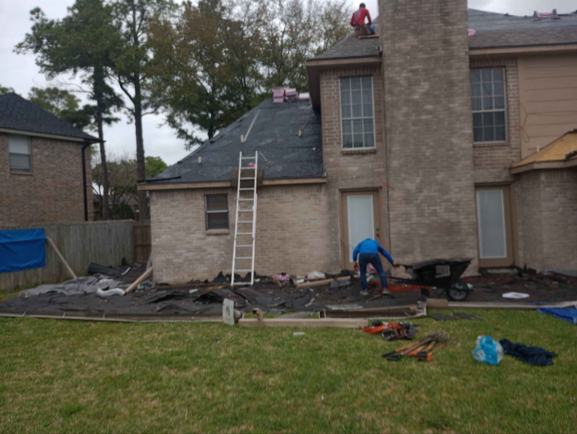 Residential Roofing Repair using Owen's Corning Duration (Lifetime) Shingles by Roof Repair Company