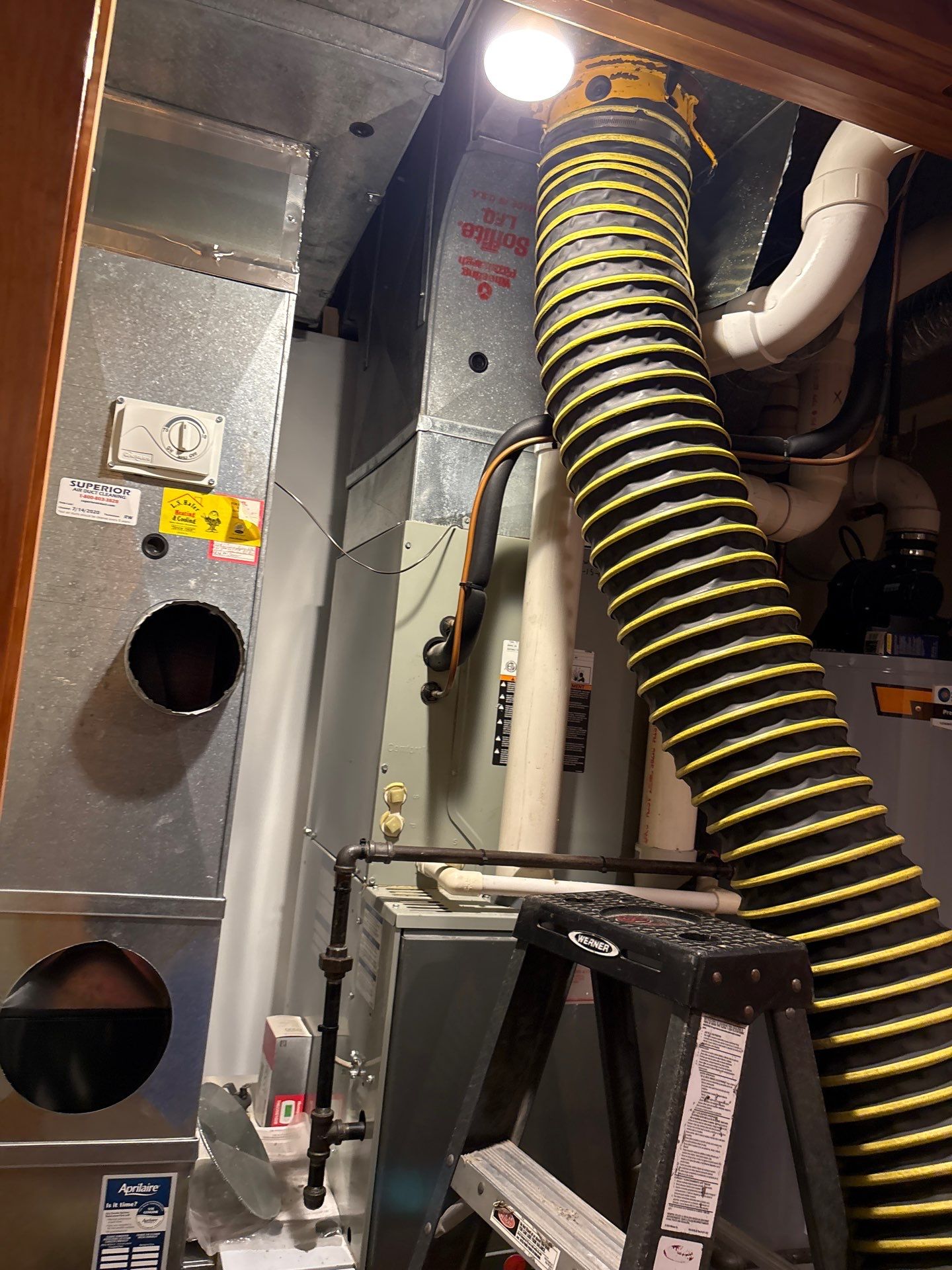 Air Duct Cleaning With a Vacuum Truck in Pittsburgh, PA by Superior Air Duct Cleaning