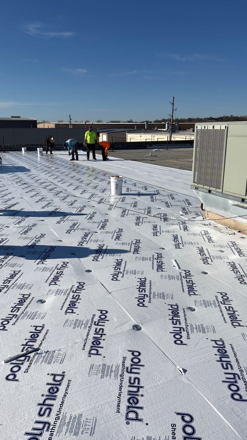 Project in Tulsa, OK by Decor Roofing & Restoration