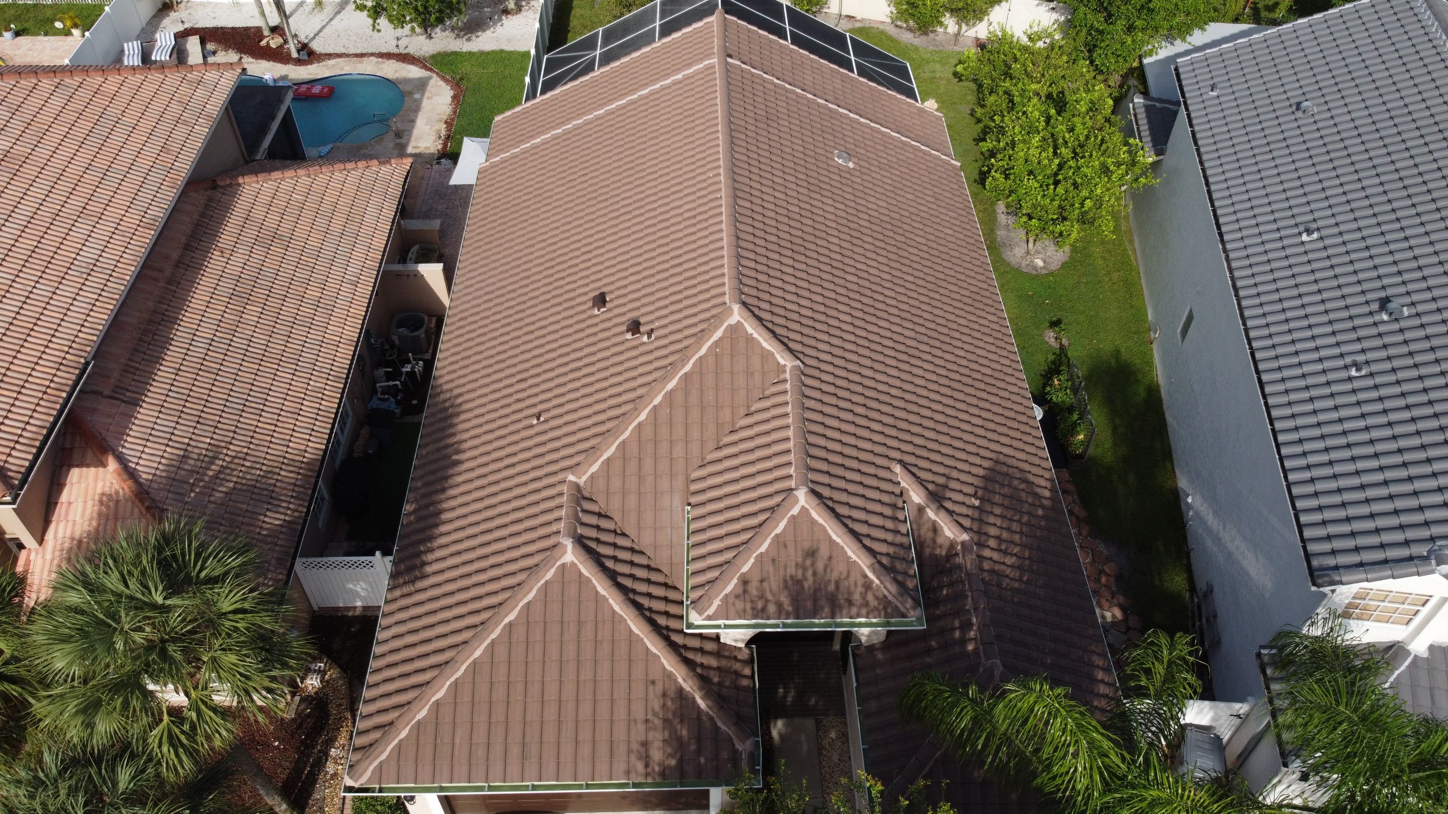 Residential Roofing Installation using Eagle Roofing Tile by BLUES BROTHERS ROOFING