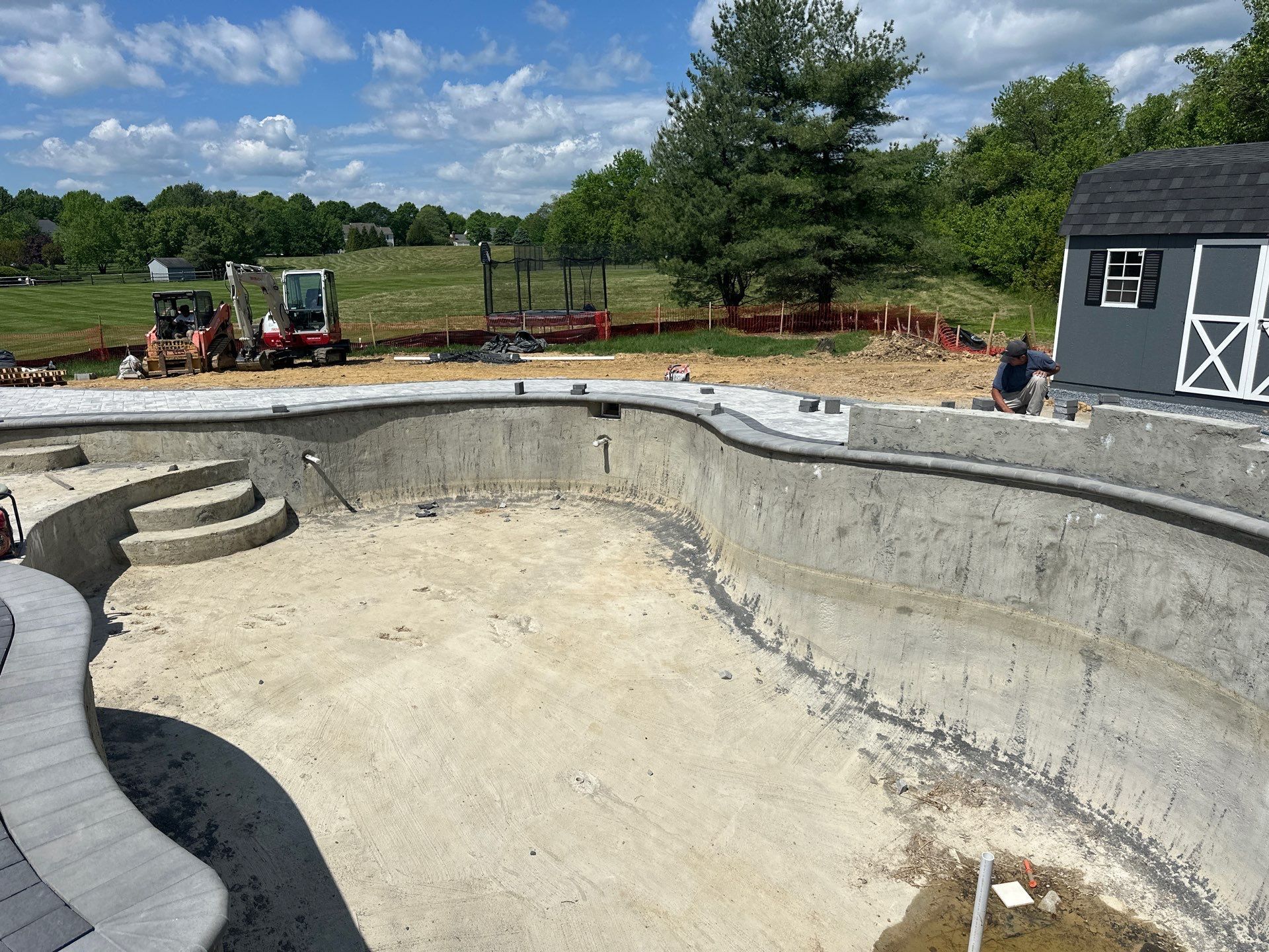 Project in Clarksville, MD by Elysium Pools