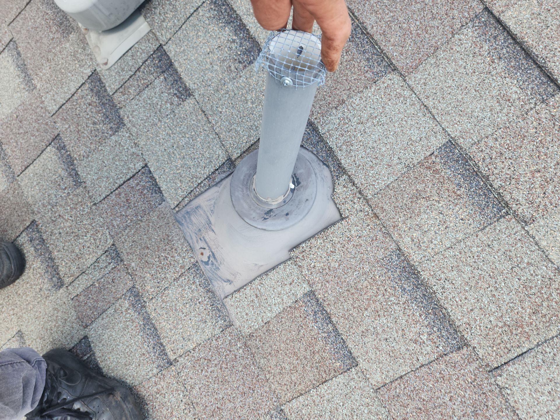 Hail Damage using Owen's Corning Duration (Lifetime) Shingles by Roof Repair Company