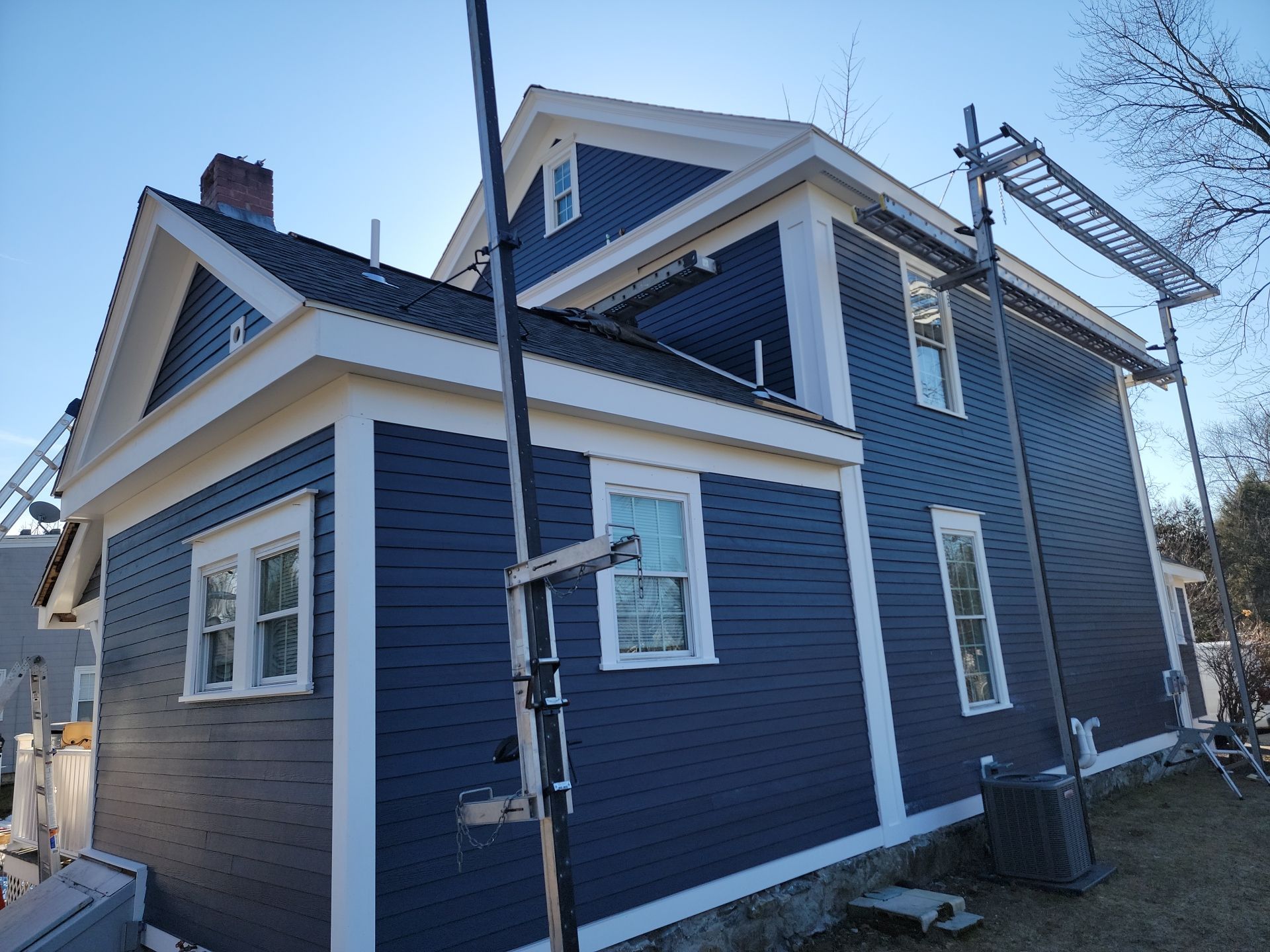 Siding Installation using James Hardie by UBrothers Construction