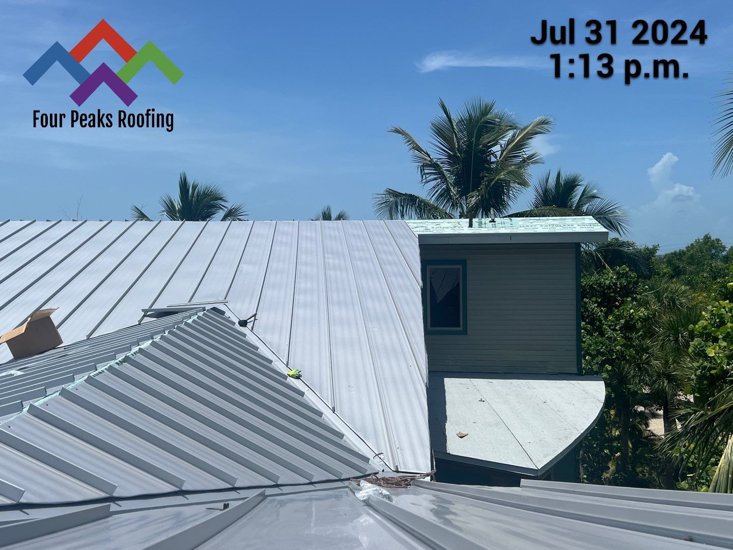 Residential Roof Installation by Four Peaks Roofing