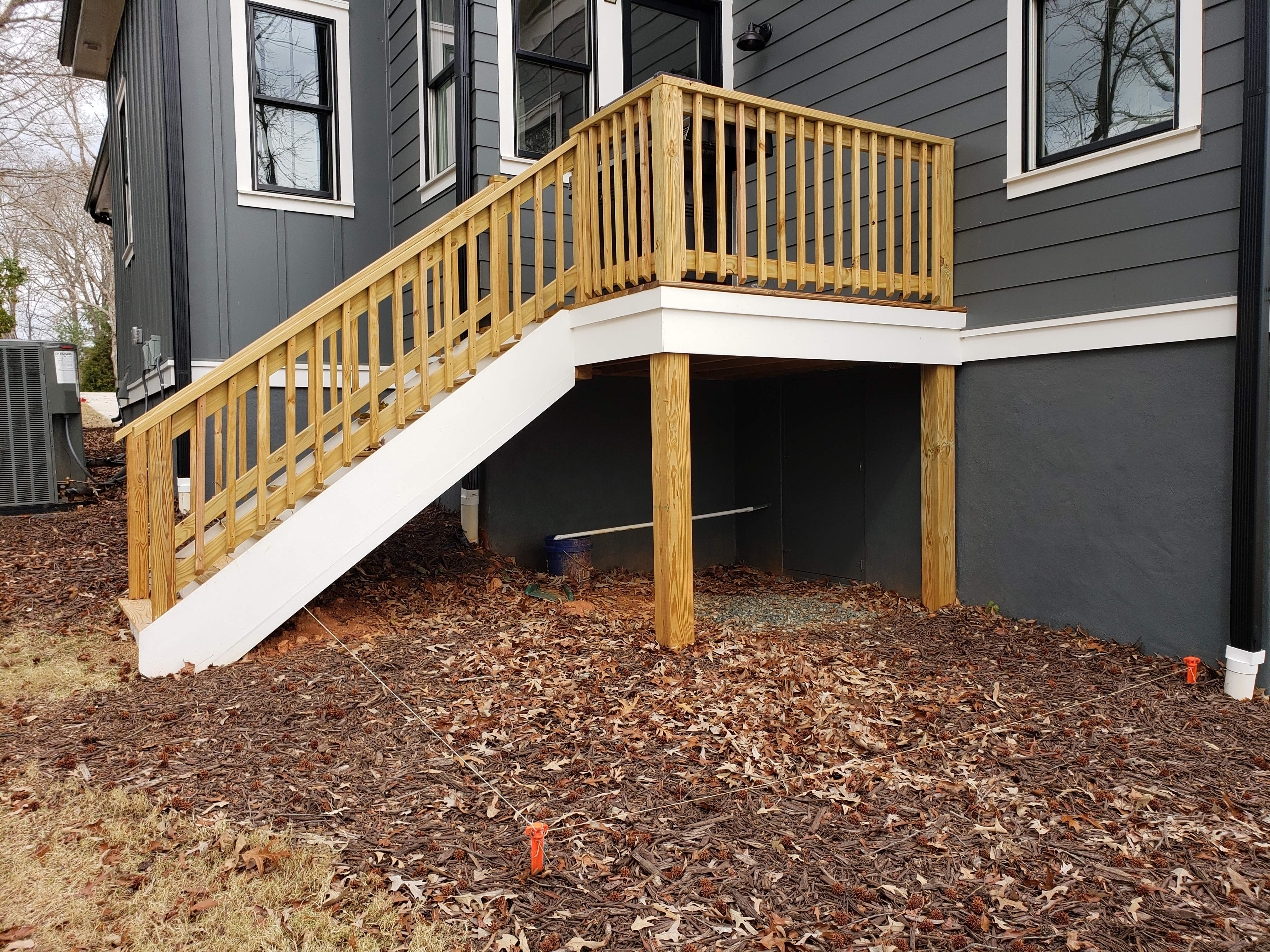Deck Expansion w/ Cable Railing by A Step Above Handy LLC 