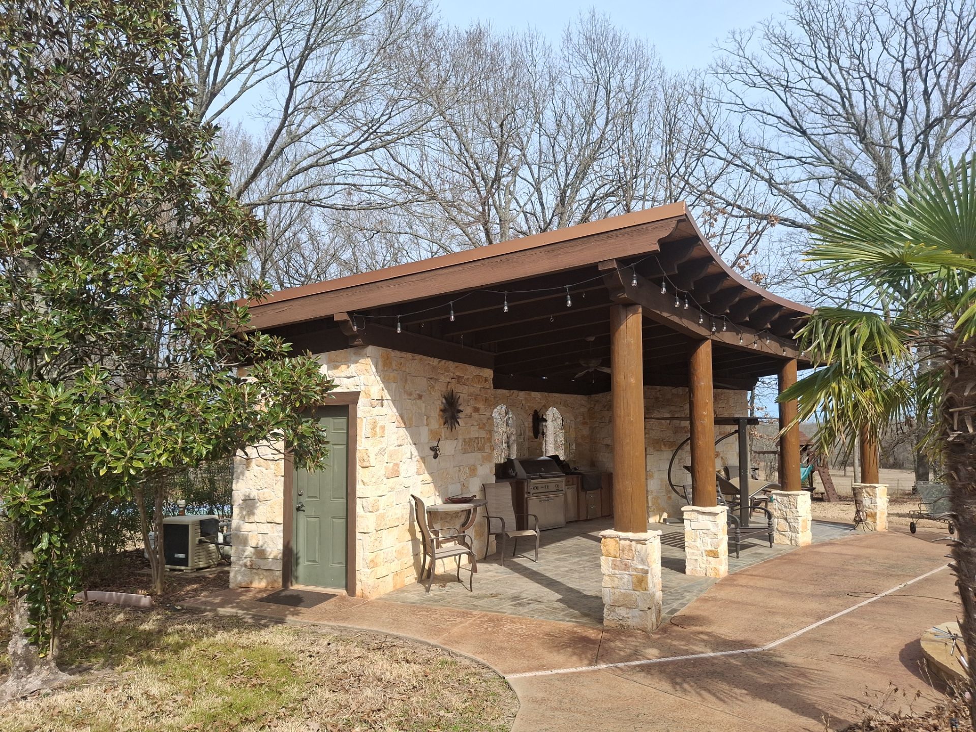 A Complete Exterior Refresh for a Custom Log Home & Property in Alba, Texas by Quality Coats Painting