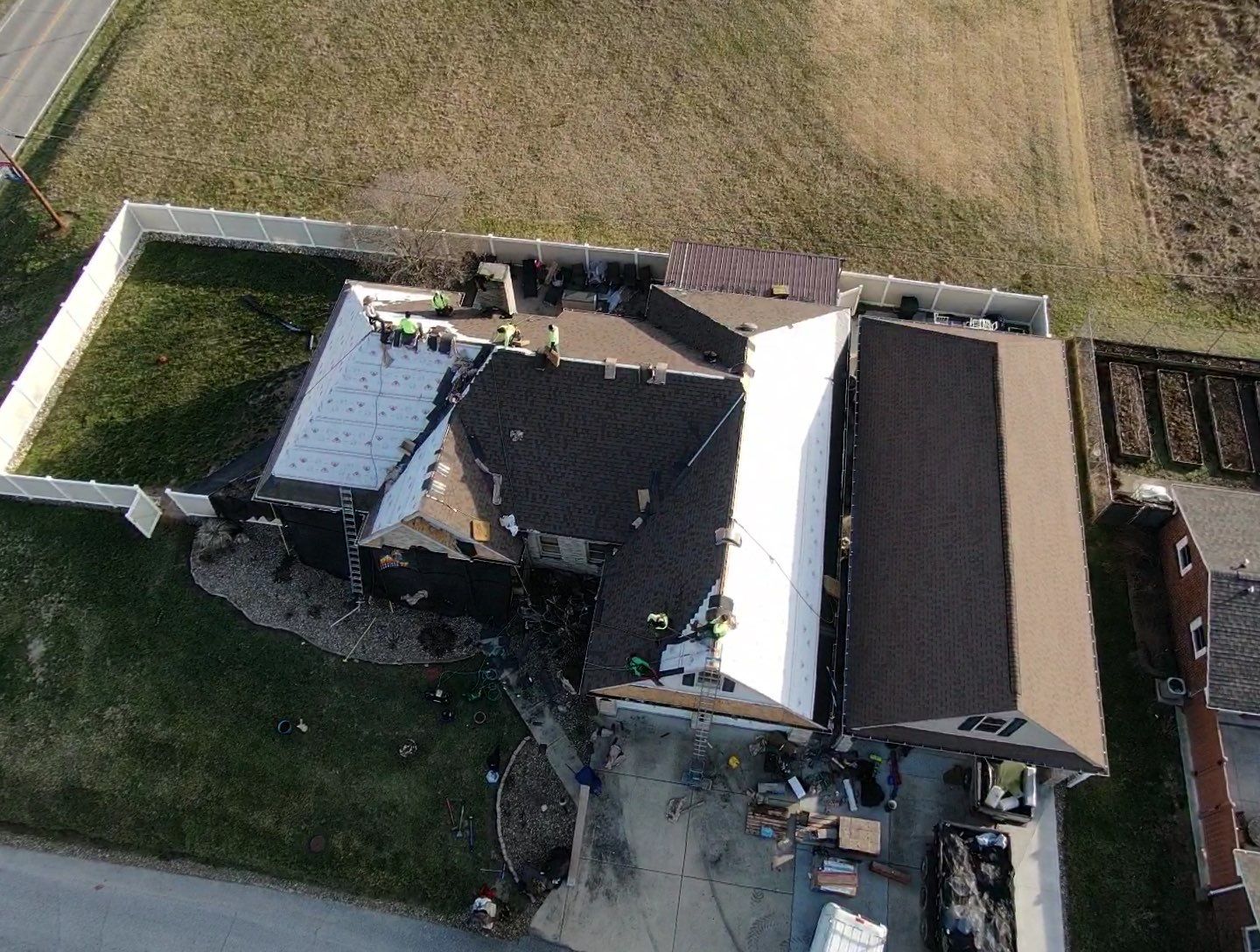 Residential Roofing Installation using Performance Shingles by Mr. Roofer