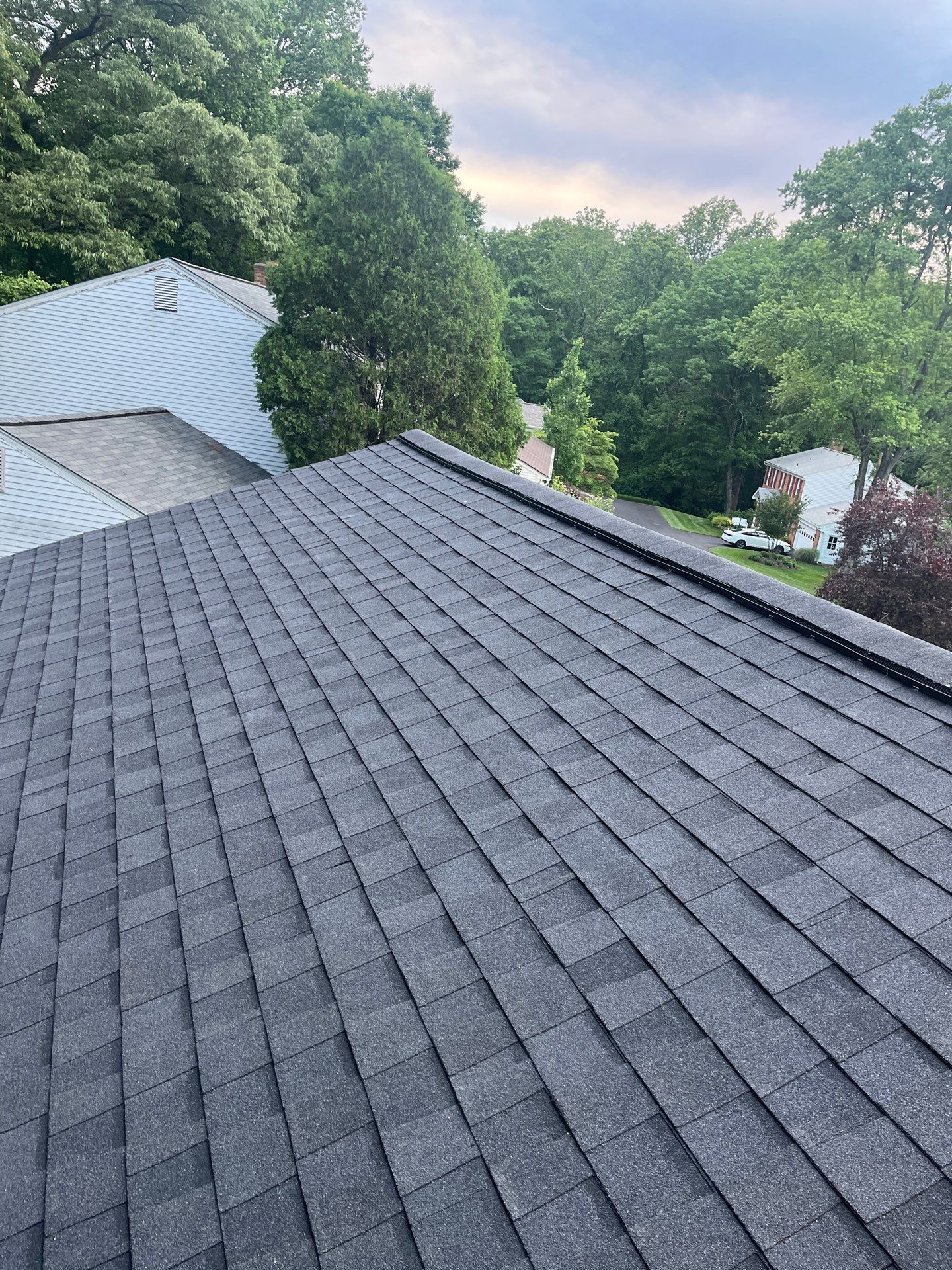 Burke: CertainTeed Landmark Designer Shingles in Moire Black by RM Banning, Inc.