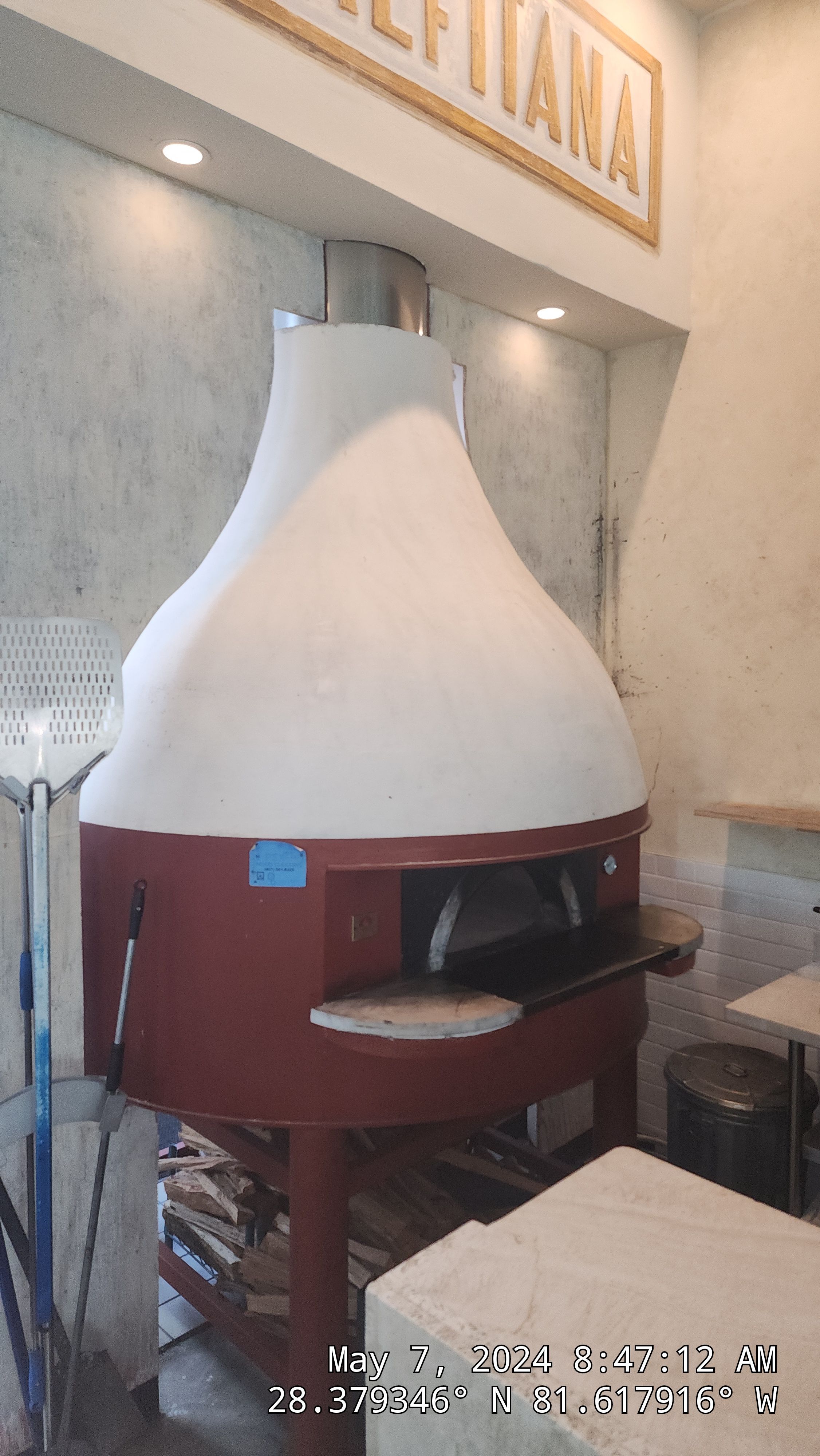 Commercial Wood Fired Pizza Oven Cleaning for Disney by Hygienic Air, Inc