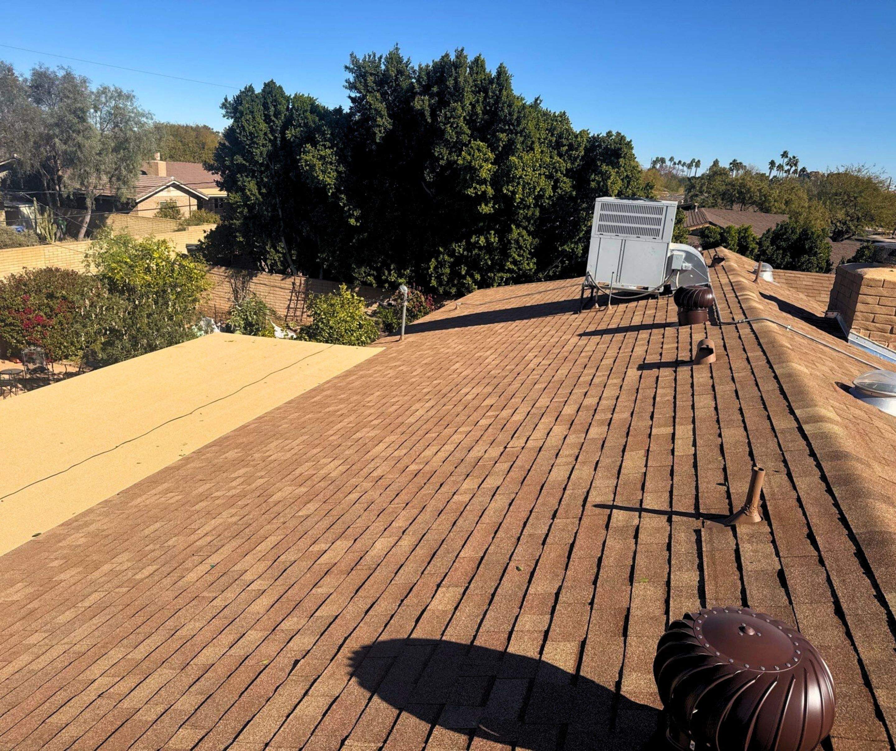 Desert Tan Shingles by Reimagine Roofing