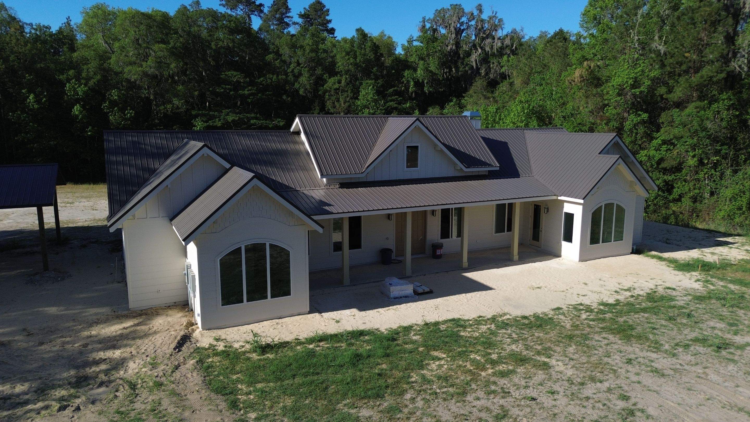 Metal Roof on New Construction in Gainesville, FL by Brehm Roofing
