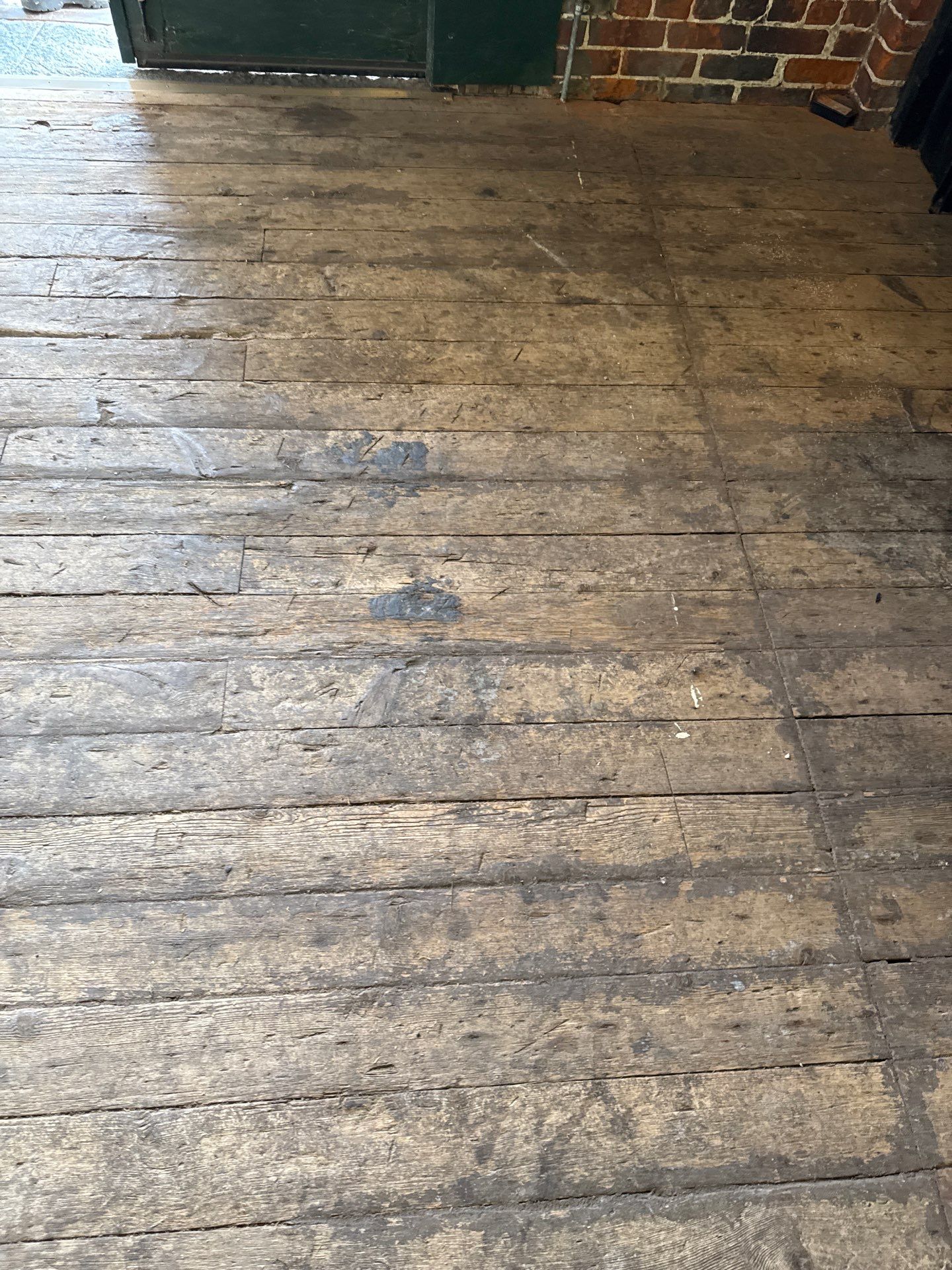Historic restoration of 1873 floor  by Ann Arbor Hardwoods 