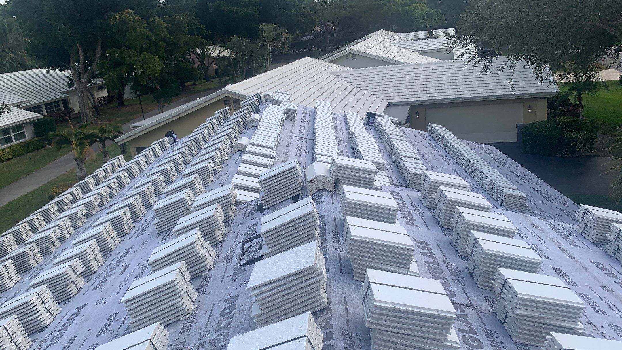 Residential Roofing Installation using WestLake Roofing Tile by BLUES BROTHERS ROOFING