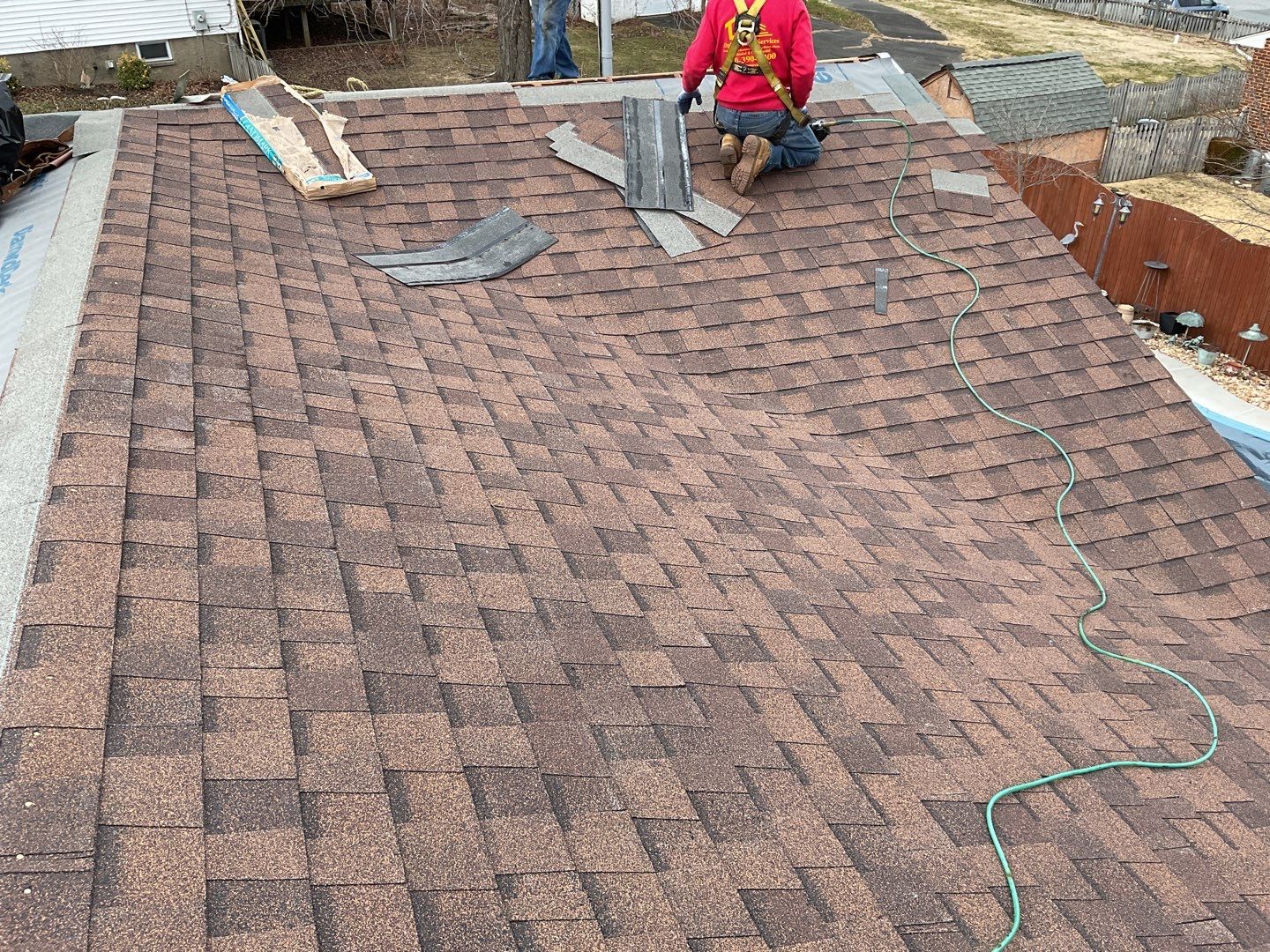 Residential Roofing Installation using CertainTeed Shingles by Alpha Design Services